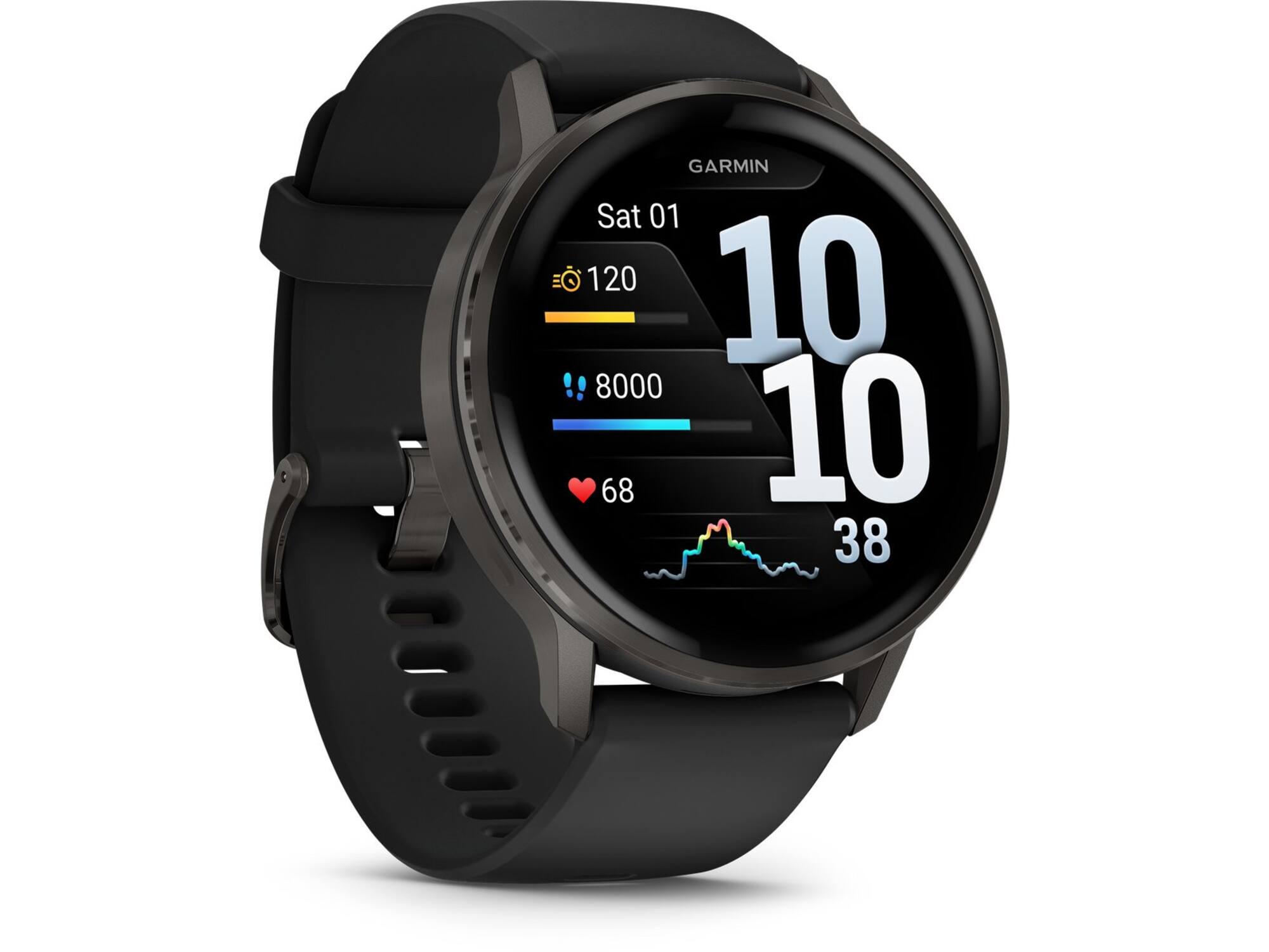 Garmin Venu 4 45mm Zwart