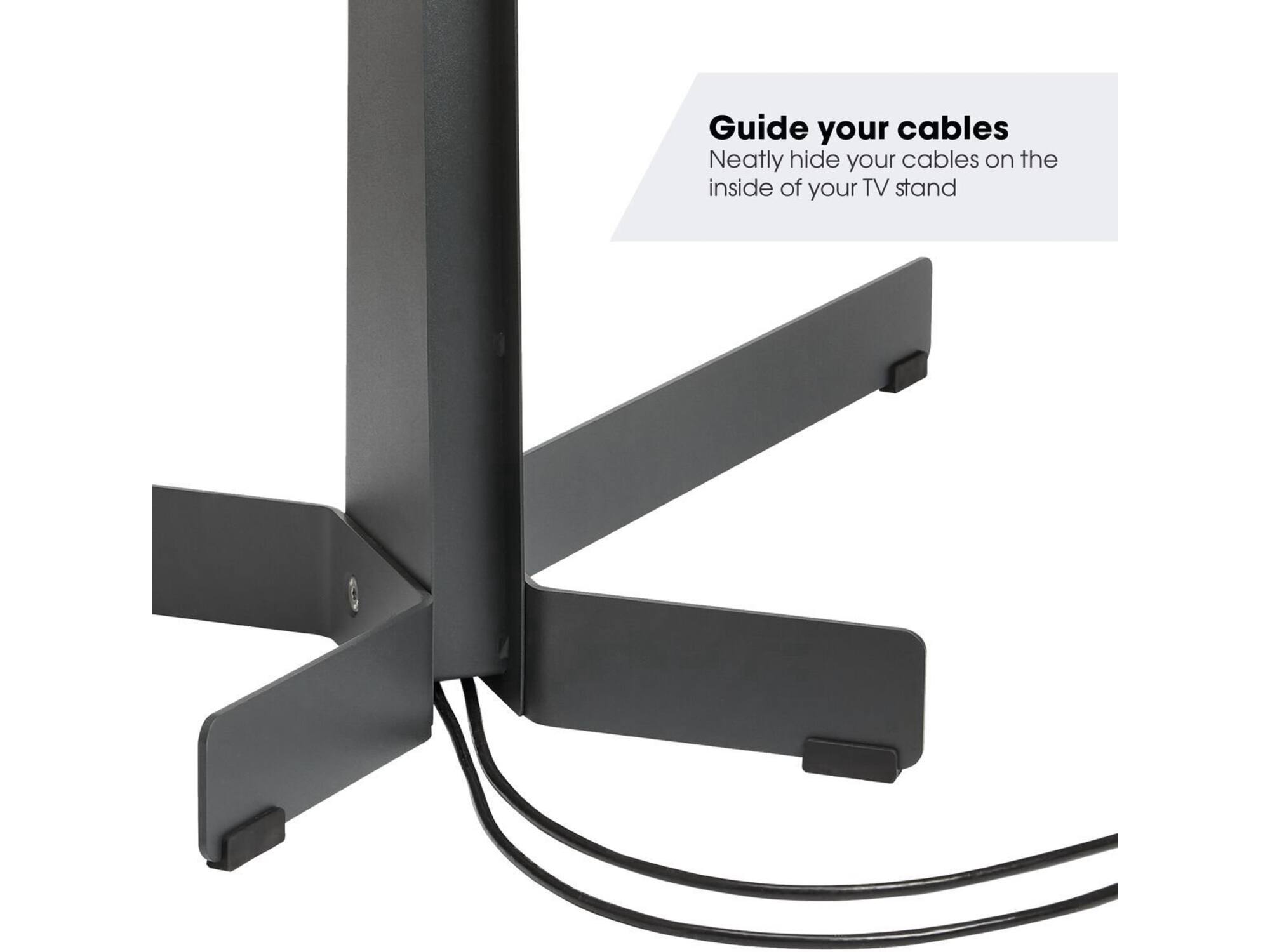 Vogel's TVS 3690 Zwart TV Vloerstandaard (40-77 inch)