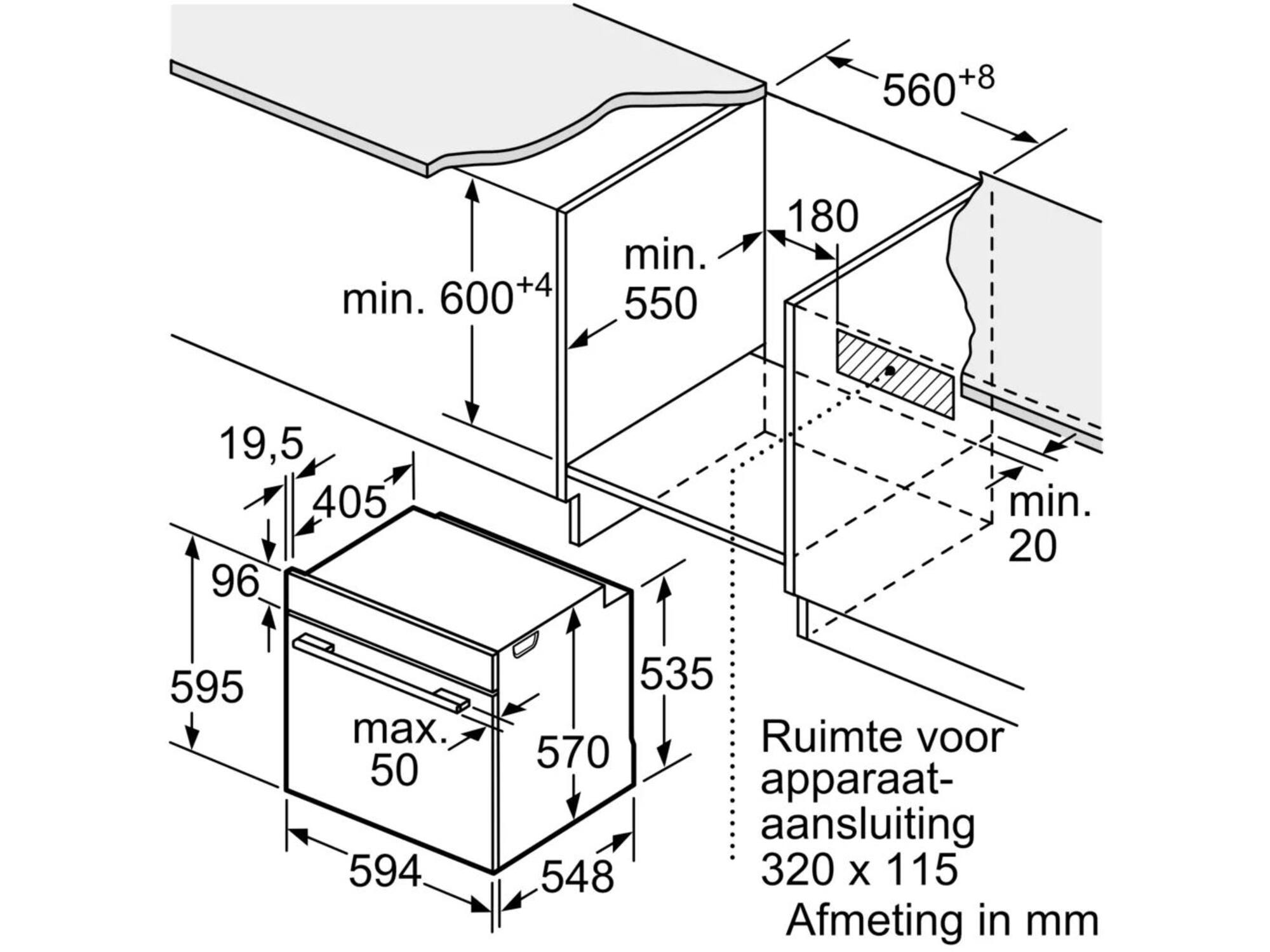 Bosch HBA3140B4 Serie 4 EXCLUSIV