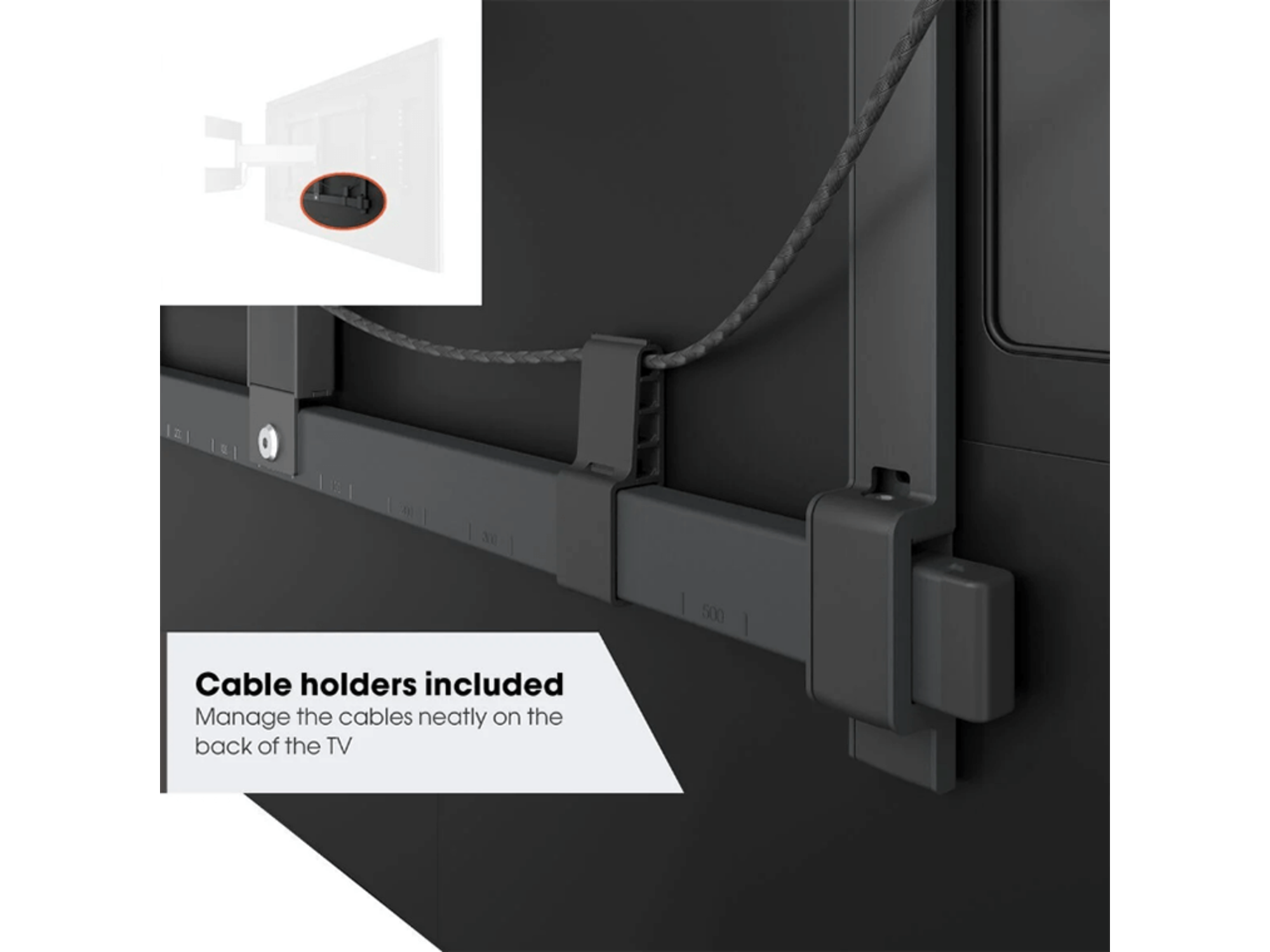 Vogel's TVM 5645 40 -77 inch zwart Draaibare tv-beugel