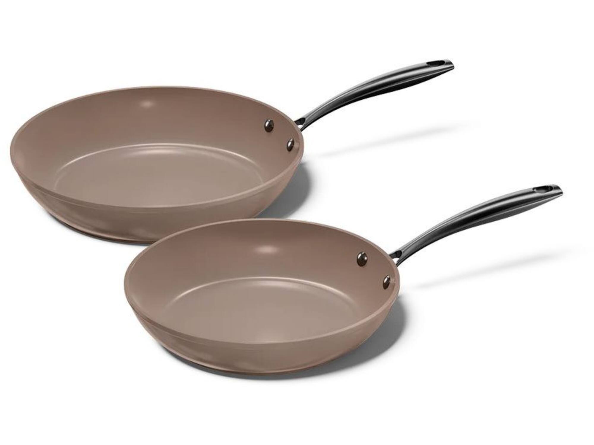 Cook & Pan Taupe of Mind 2-delige Koekenpannenset