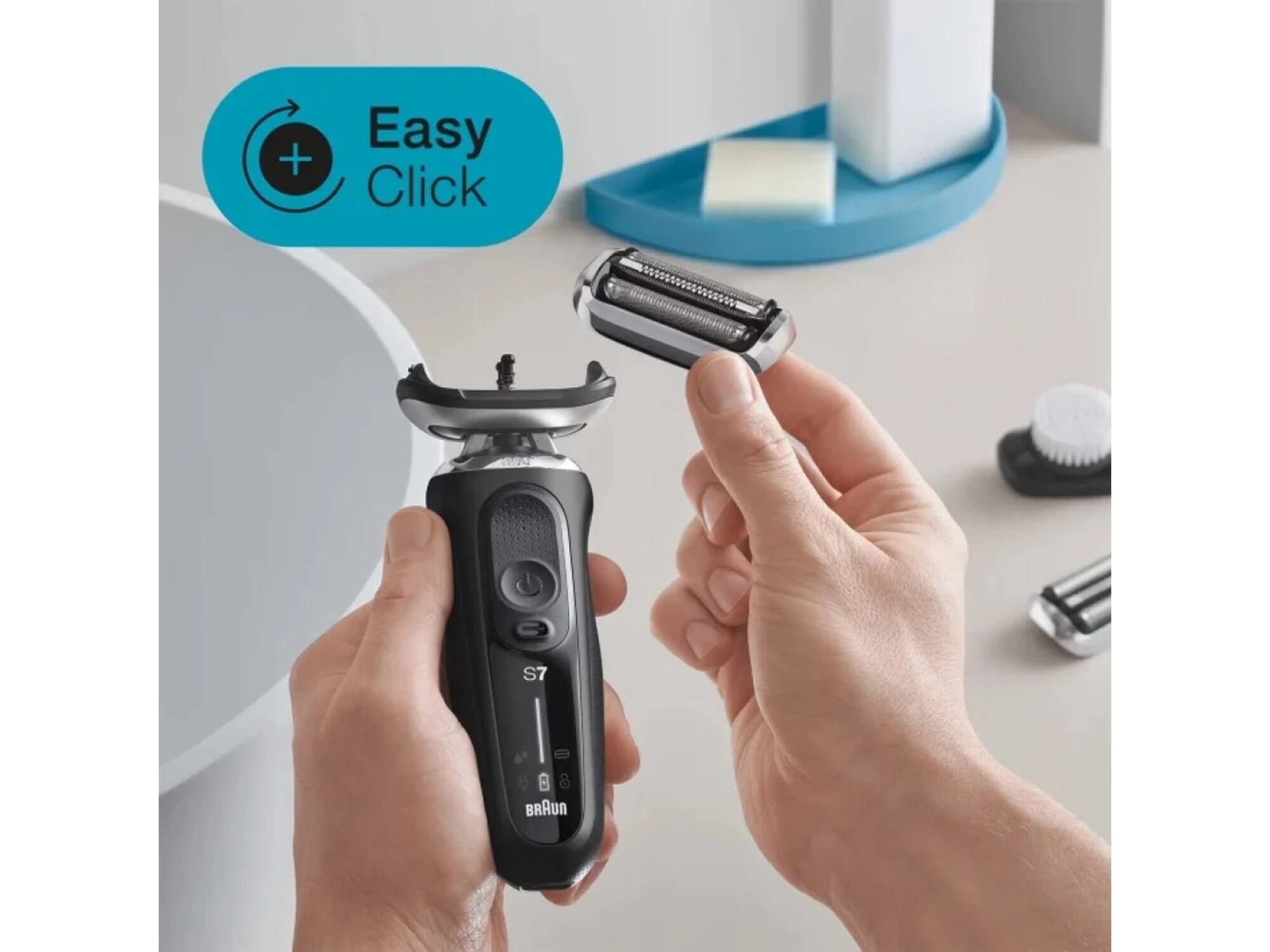 Braun Series 7 71-S1000s Wet & Dry Zwart