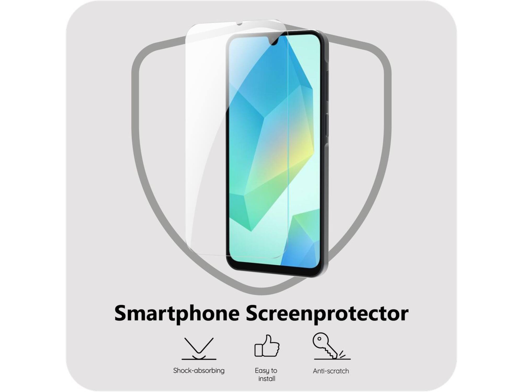 Just in Case Samsung Galaxy A16 / A17 Tempered Glass