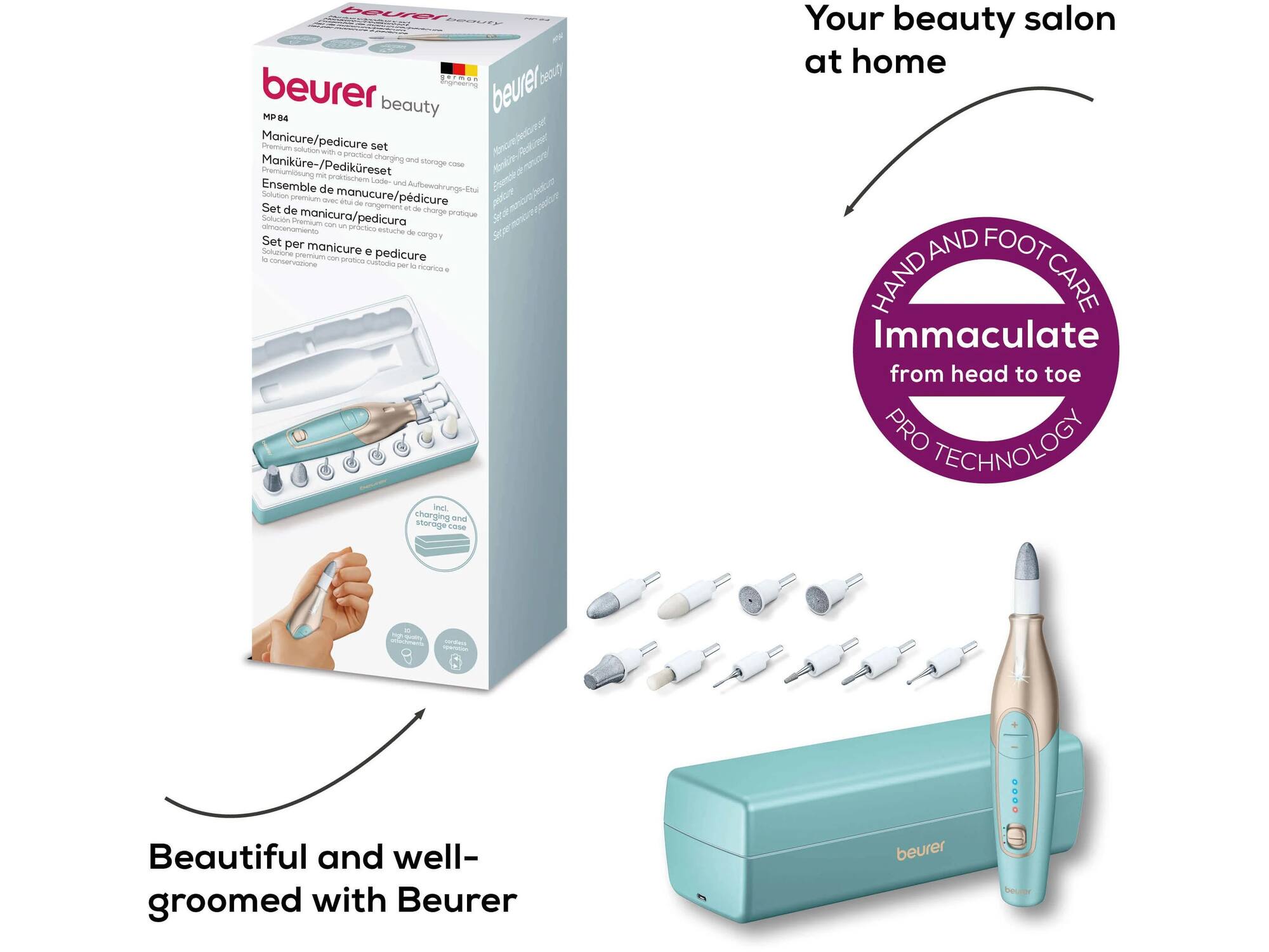Beurer MP 84 Manicure-/ pedicureset