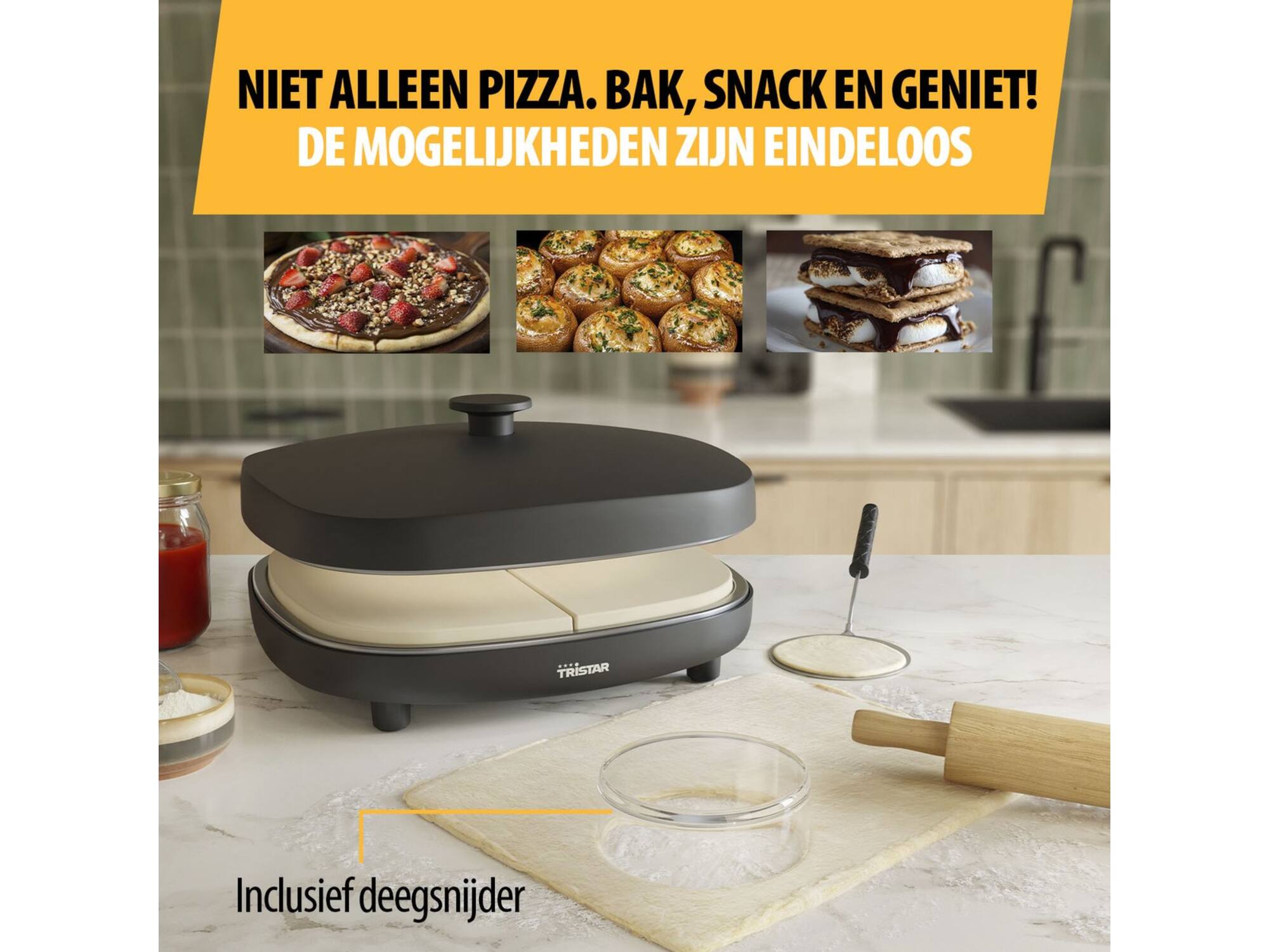 Tristar PZ-9176 Pizza Family 6