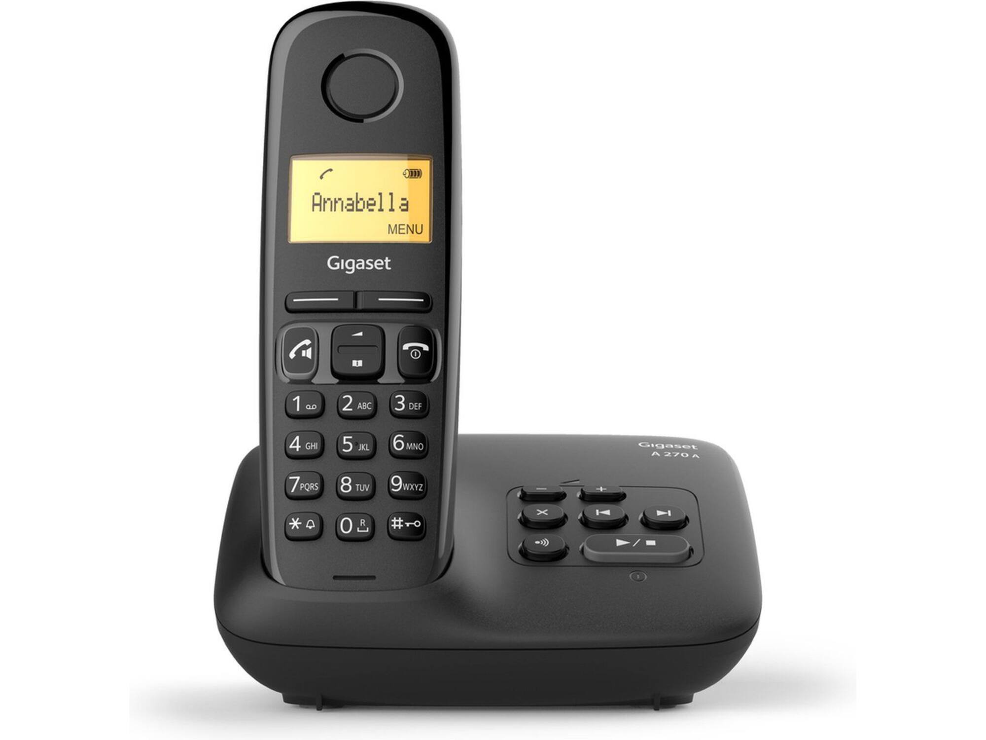 Gigaset A270A Quattro Zwart
