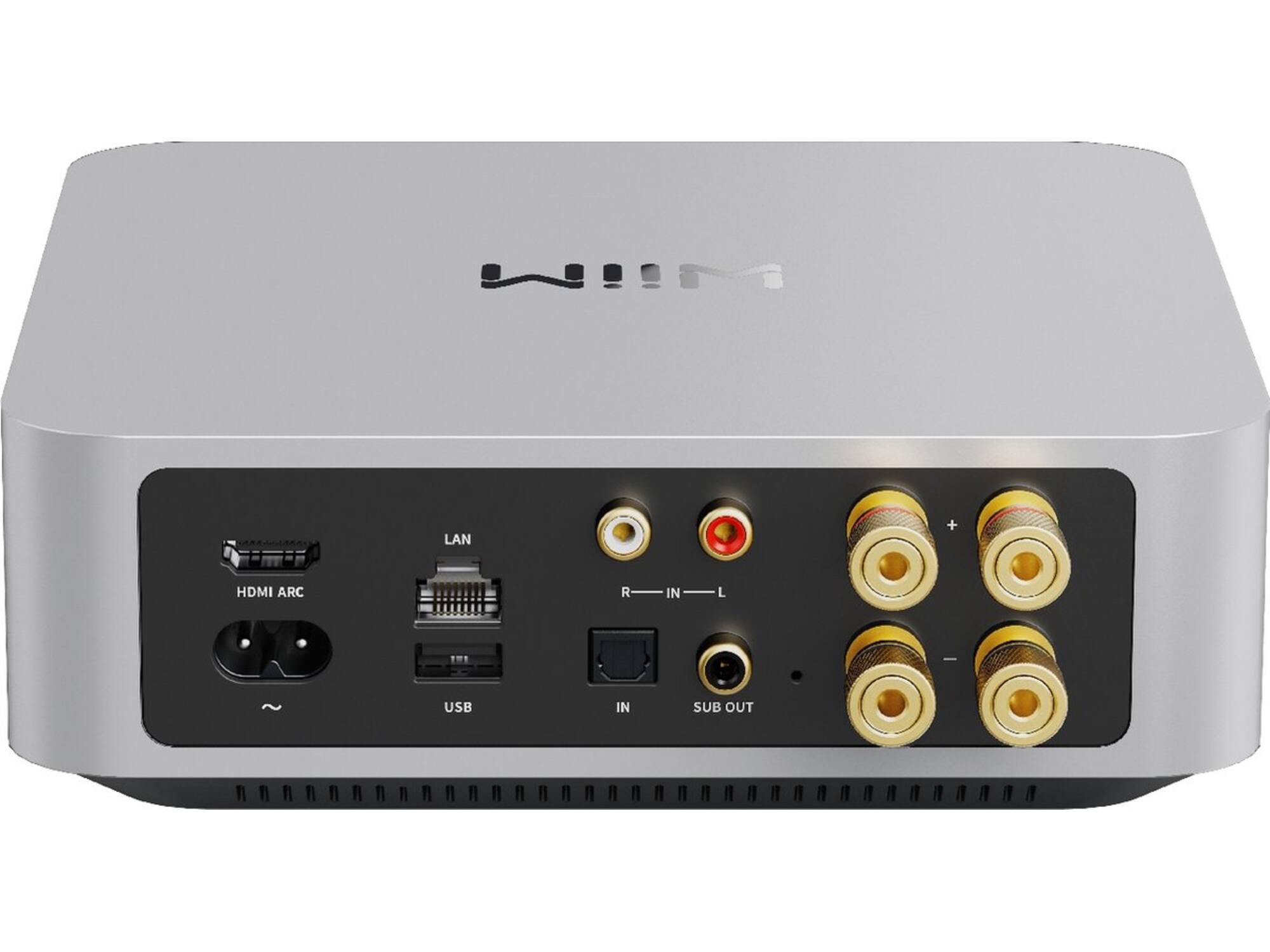 WiiM Amp Zilver
