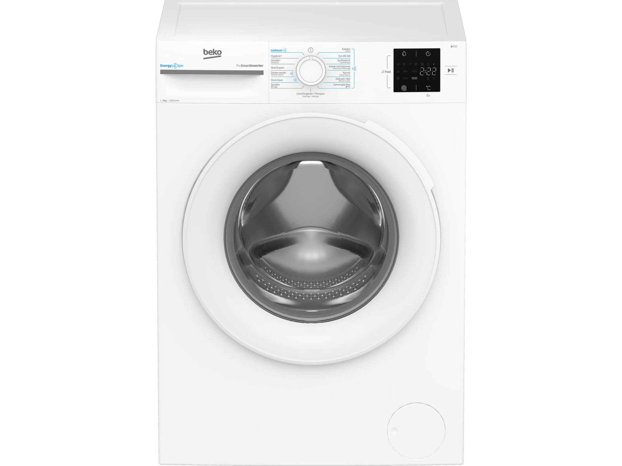 Beko BM3WFU38412CW EnergySpin