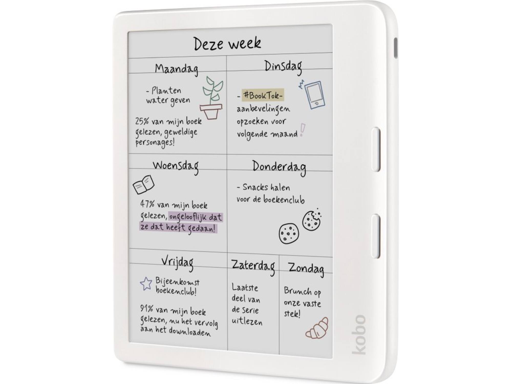 Kobo Libra Colour Wit