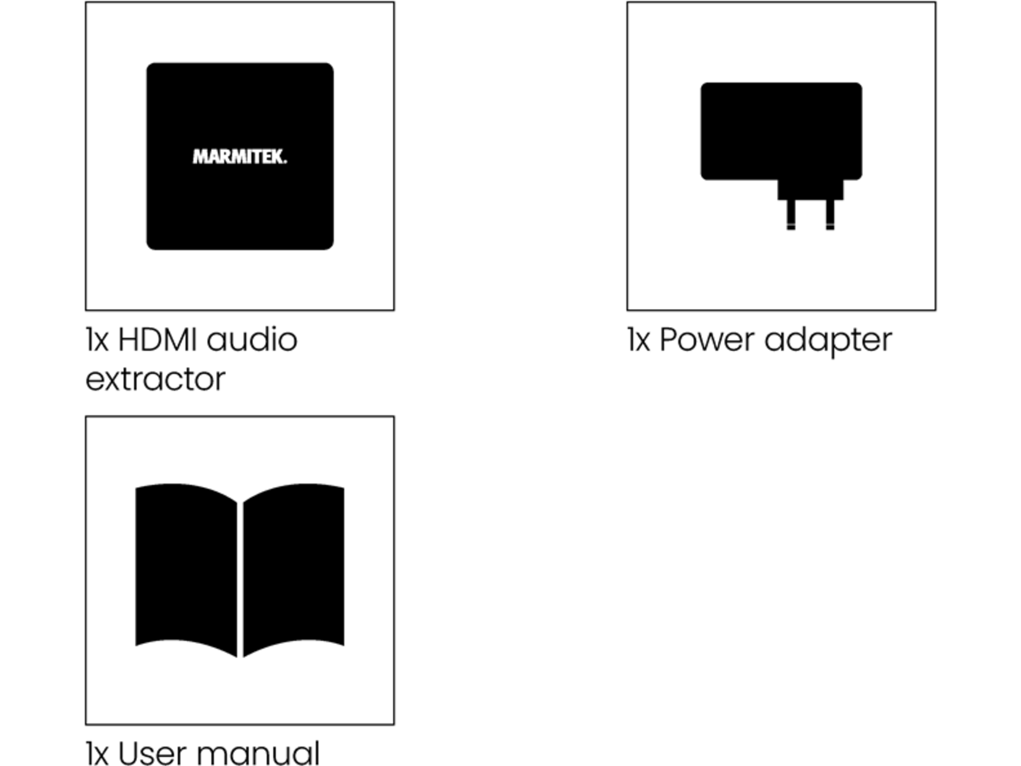 Marmitek Connect AE14 HDMI audio extractor