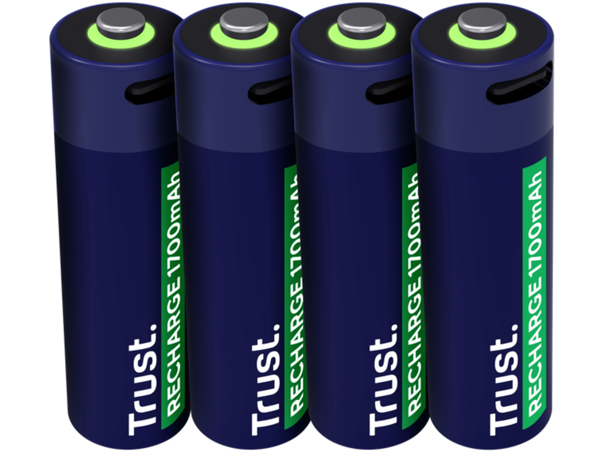 Trust USB-C oplaadbare AA-batterijen (4-pack)