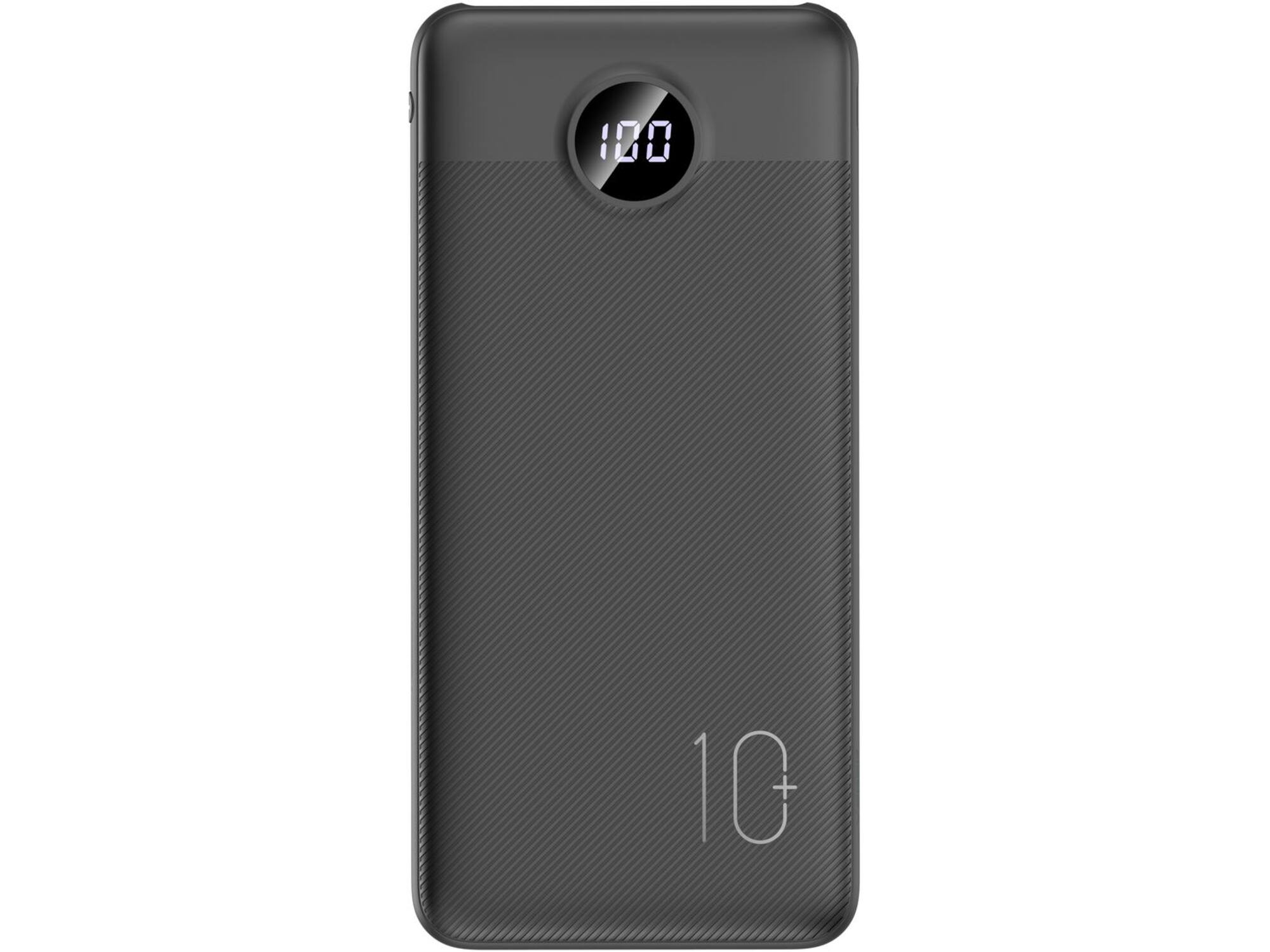 Veger L10S W1105PDB 10.000 mAh Powerbank Zwart