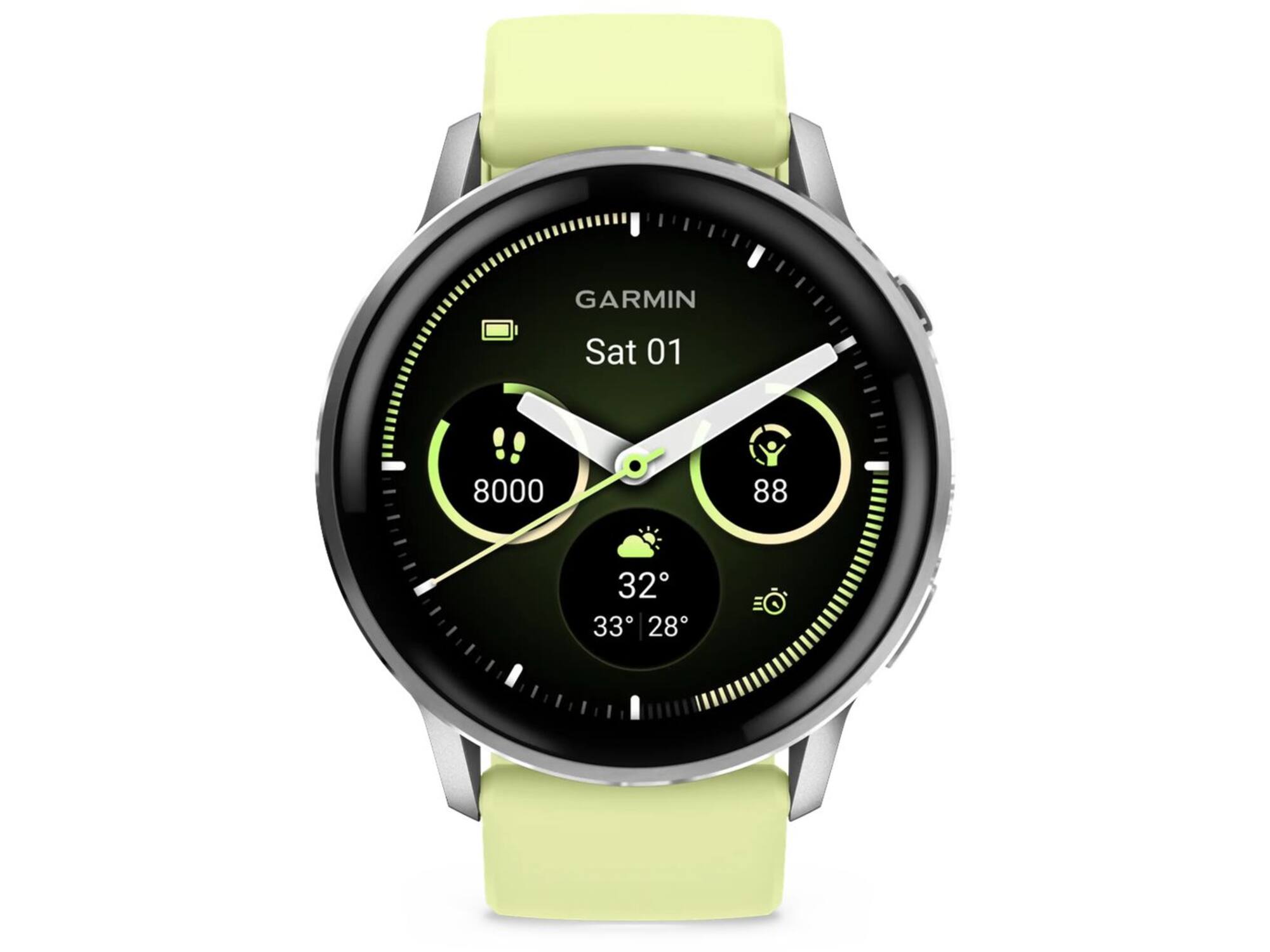 Garmin Venu 4 45mm Zilver-Citroen