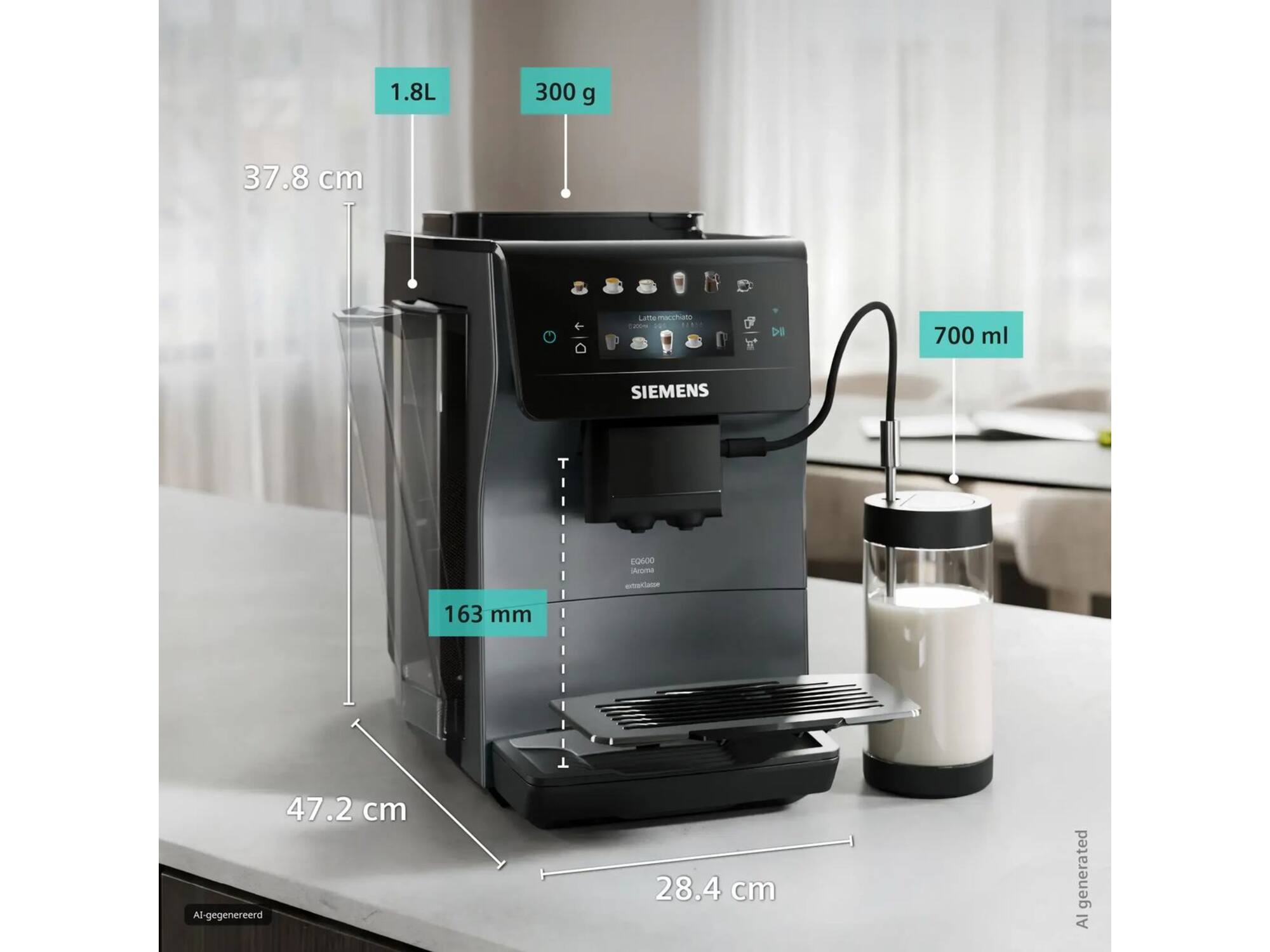 Siemens TP603EF6 EQ600 iAroma extraKlasse