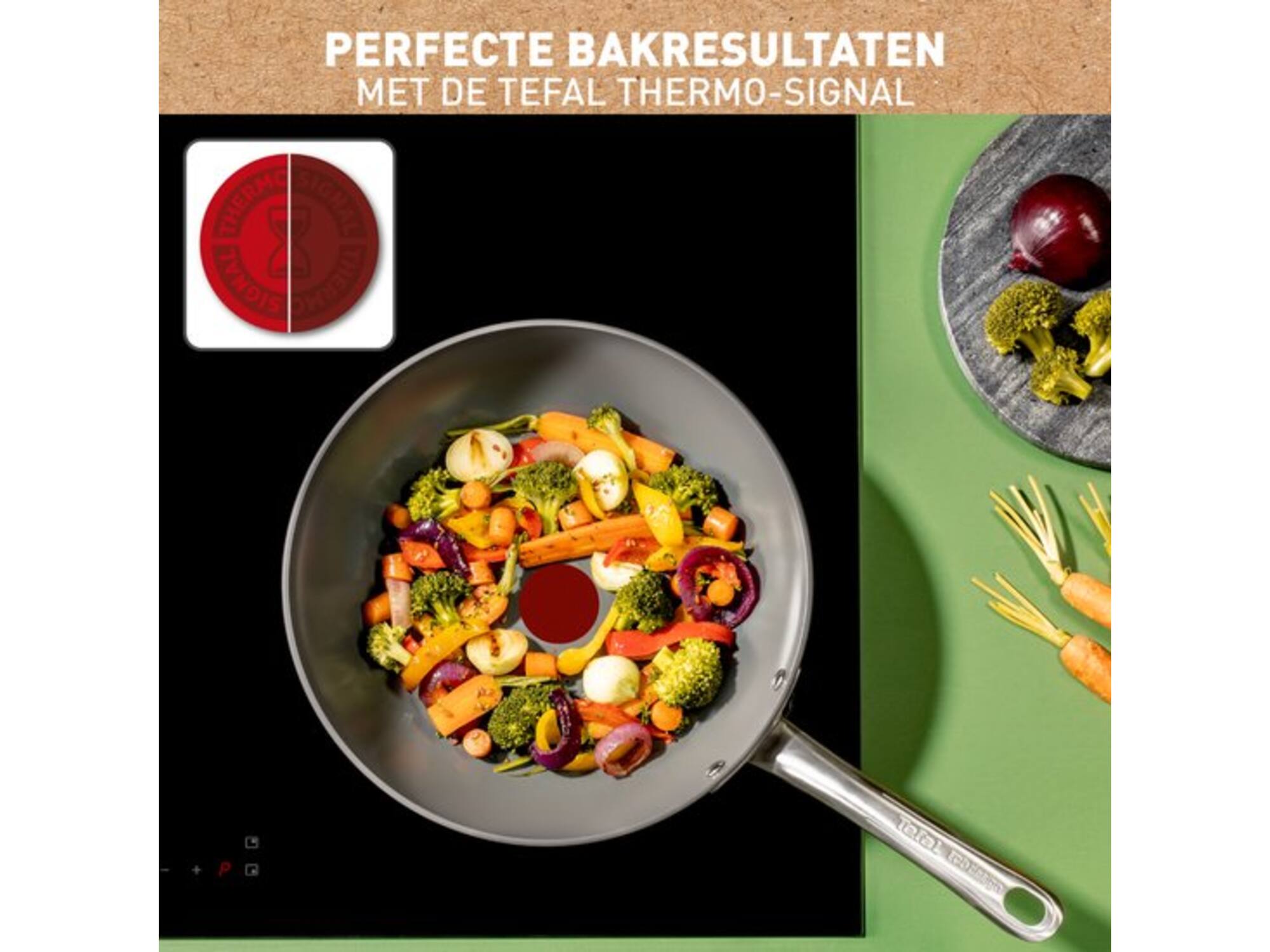 Tefal Renew+ Keramische wokpan Ø28 cm
