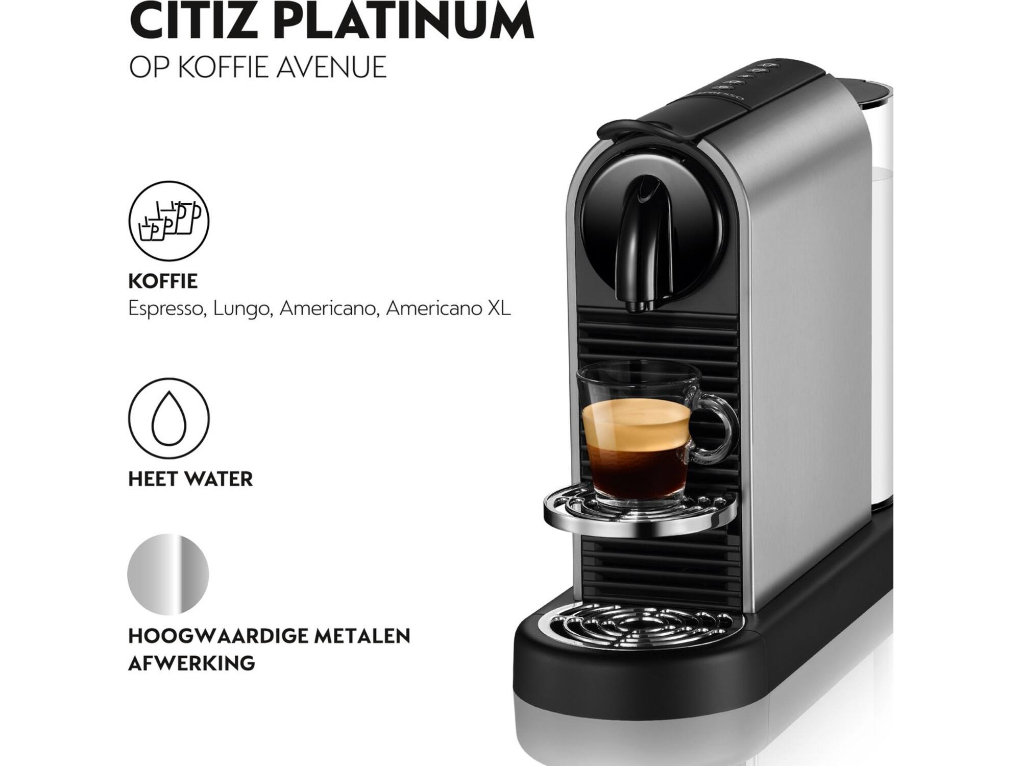 De'Longhi Nespresso CitiZ Platinum EN220.T