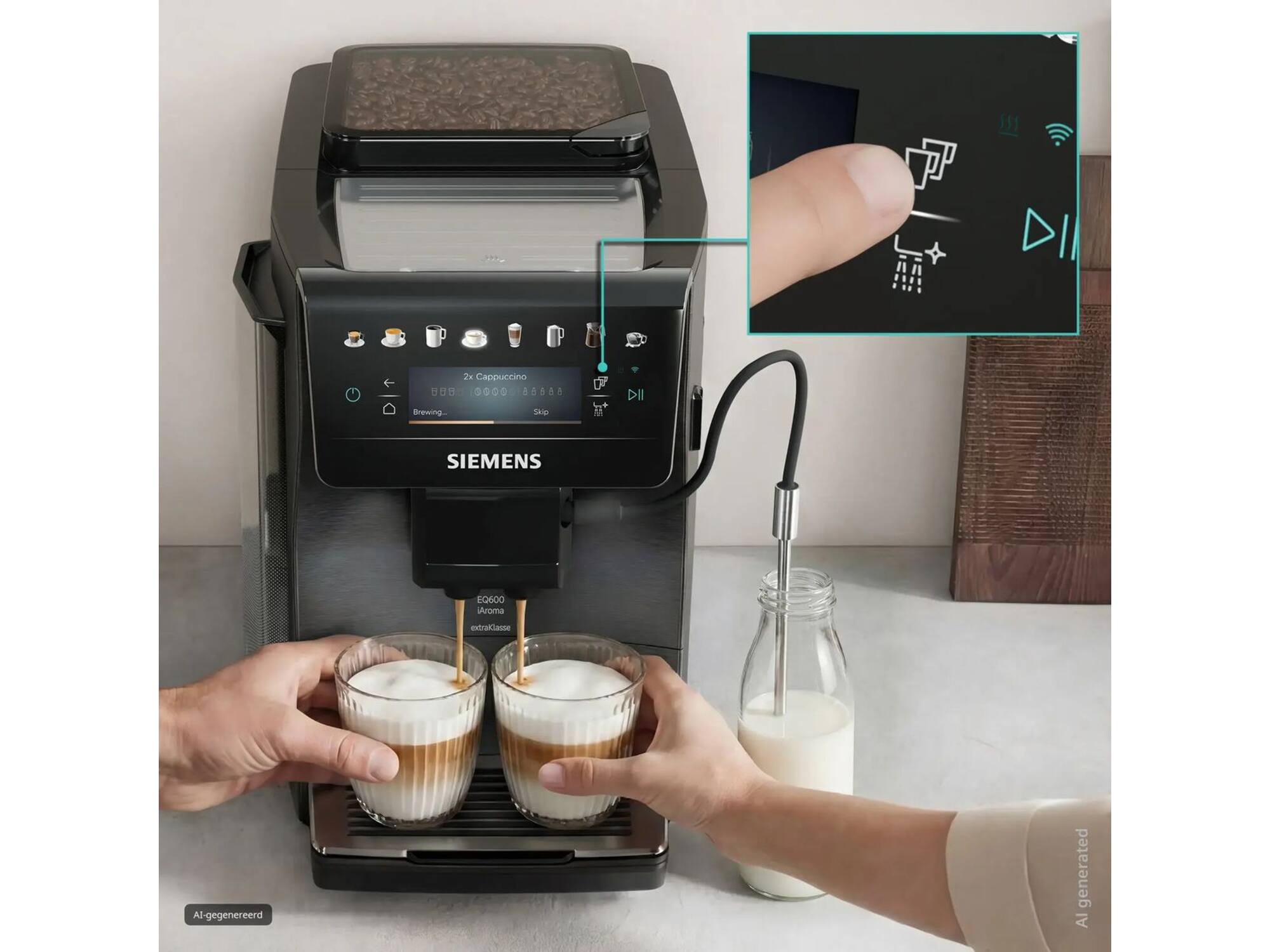 Siemens TP607EF5 EQ600 iAroma extraKlasse