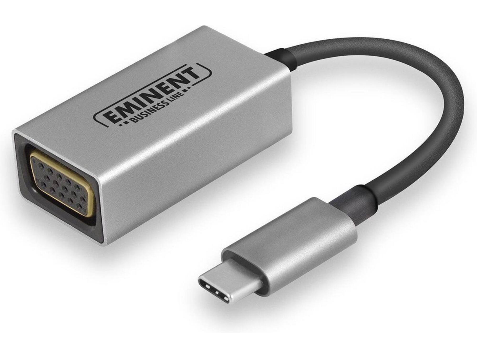 Eminent AB7871 USB Type C naar VGA converter