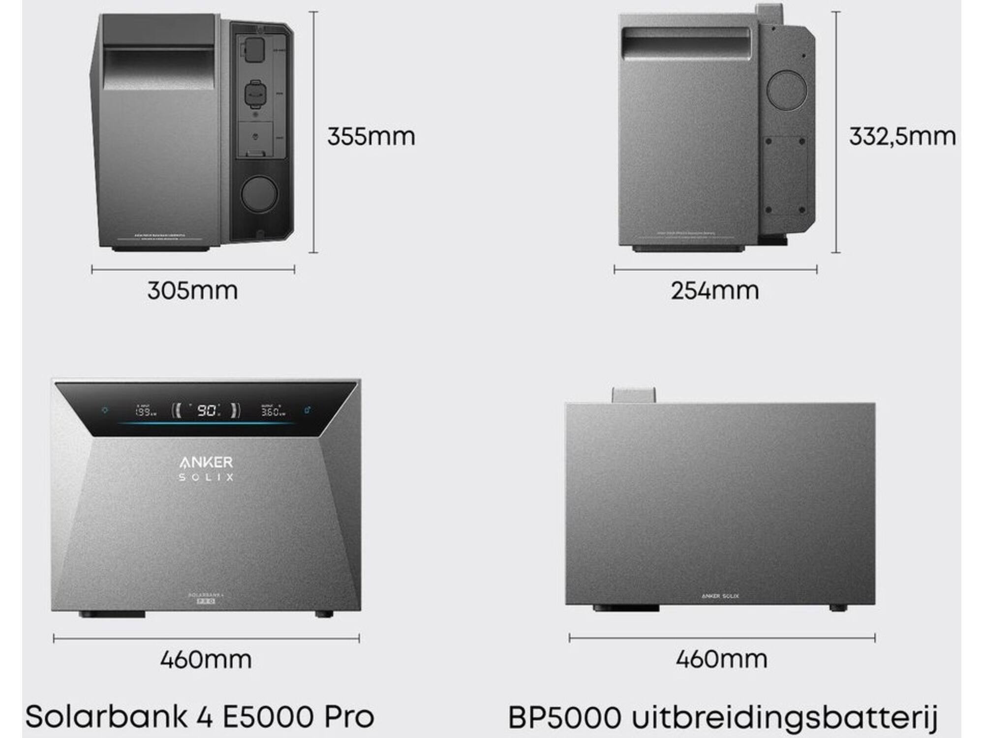 Anker SOLIX Solarbank 4 E5000 Pro