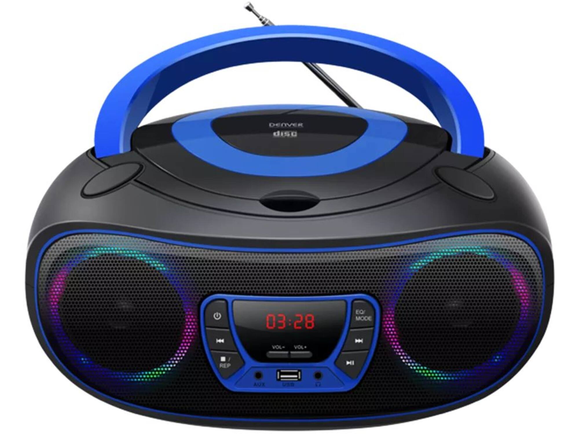 Denver TCL-212BTBU Blauw