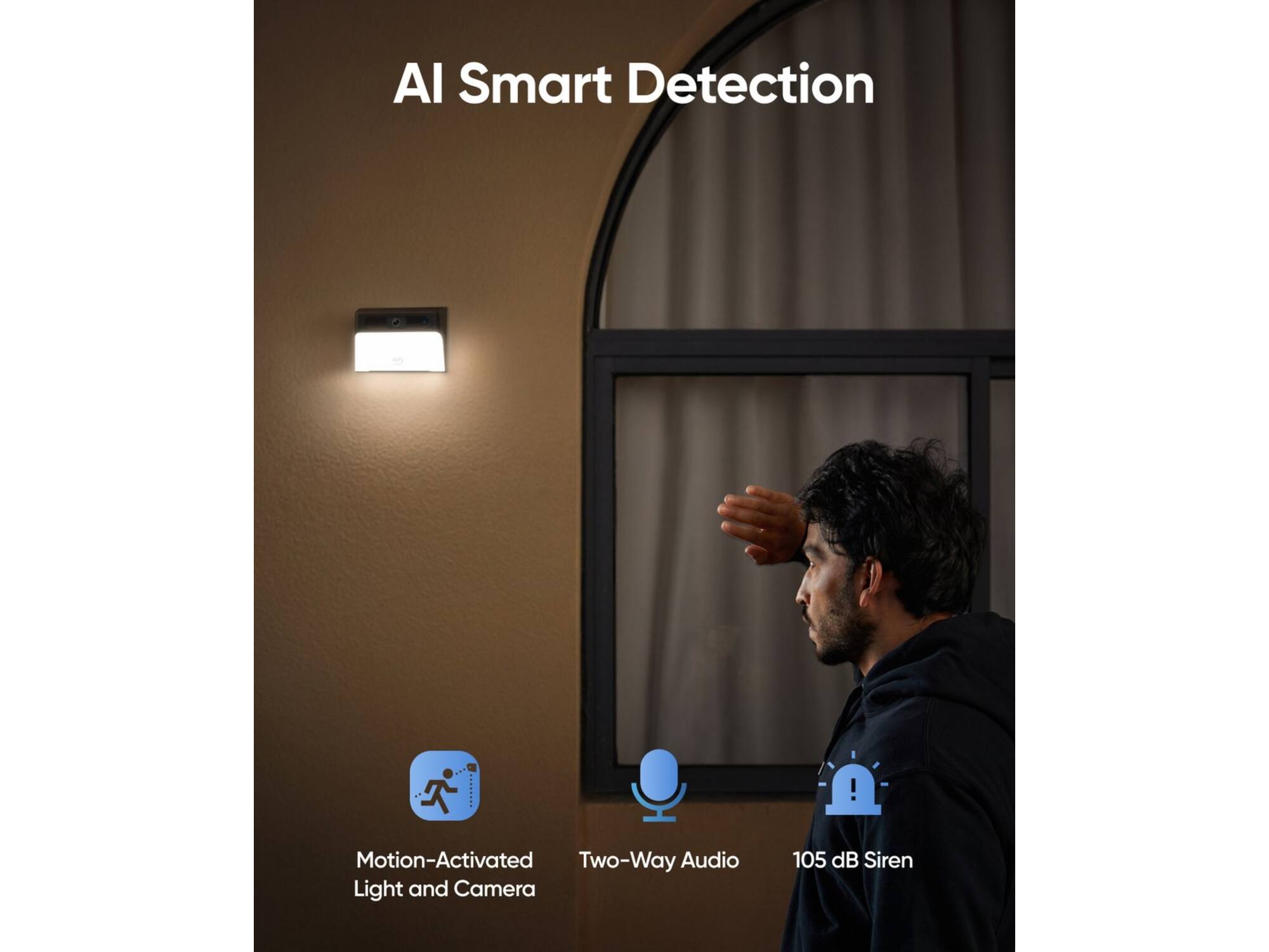 eufy Solar Wall Light Cam S120