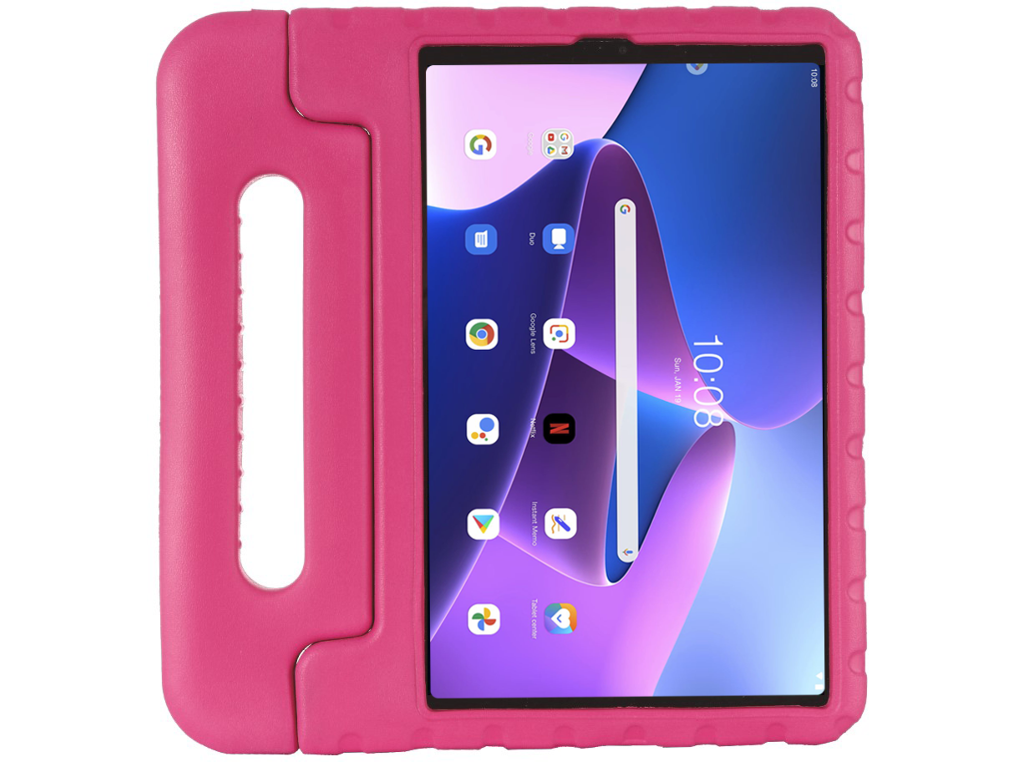 Just in Case Lenovo Tab M10+ Gen 3 Kids Case Roze