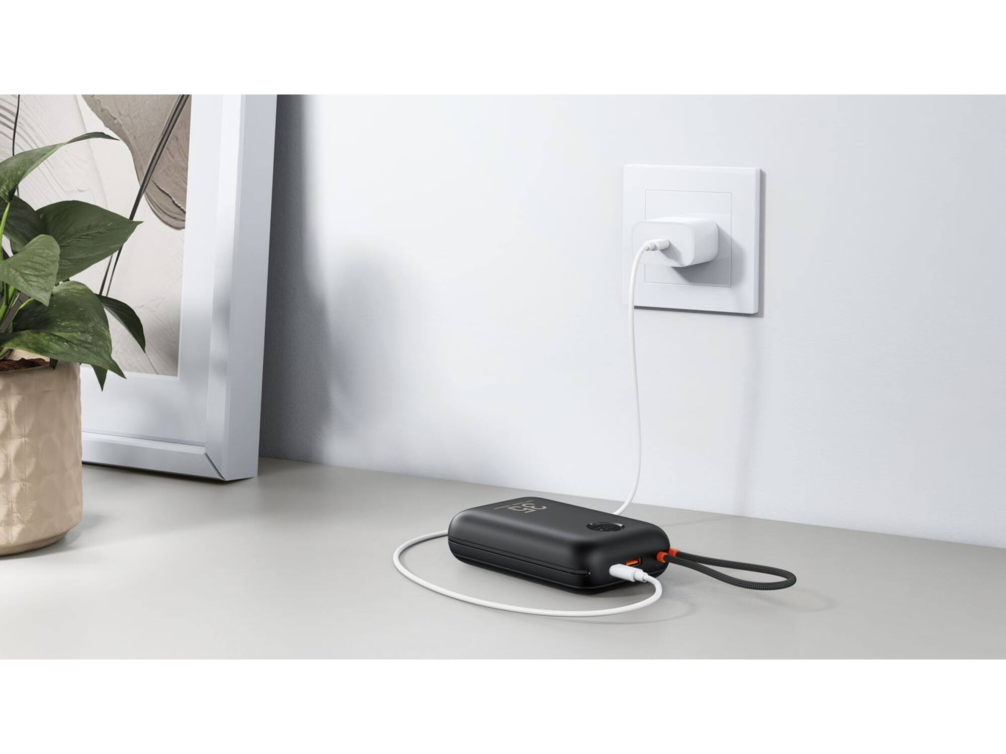 Veger K1 W1188 10.000 mAh Powerbank Zwart