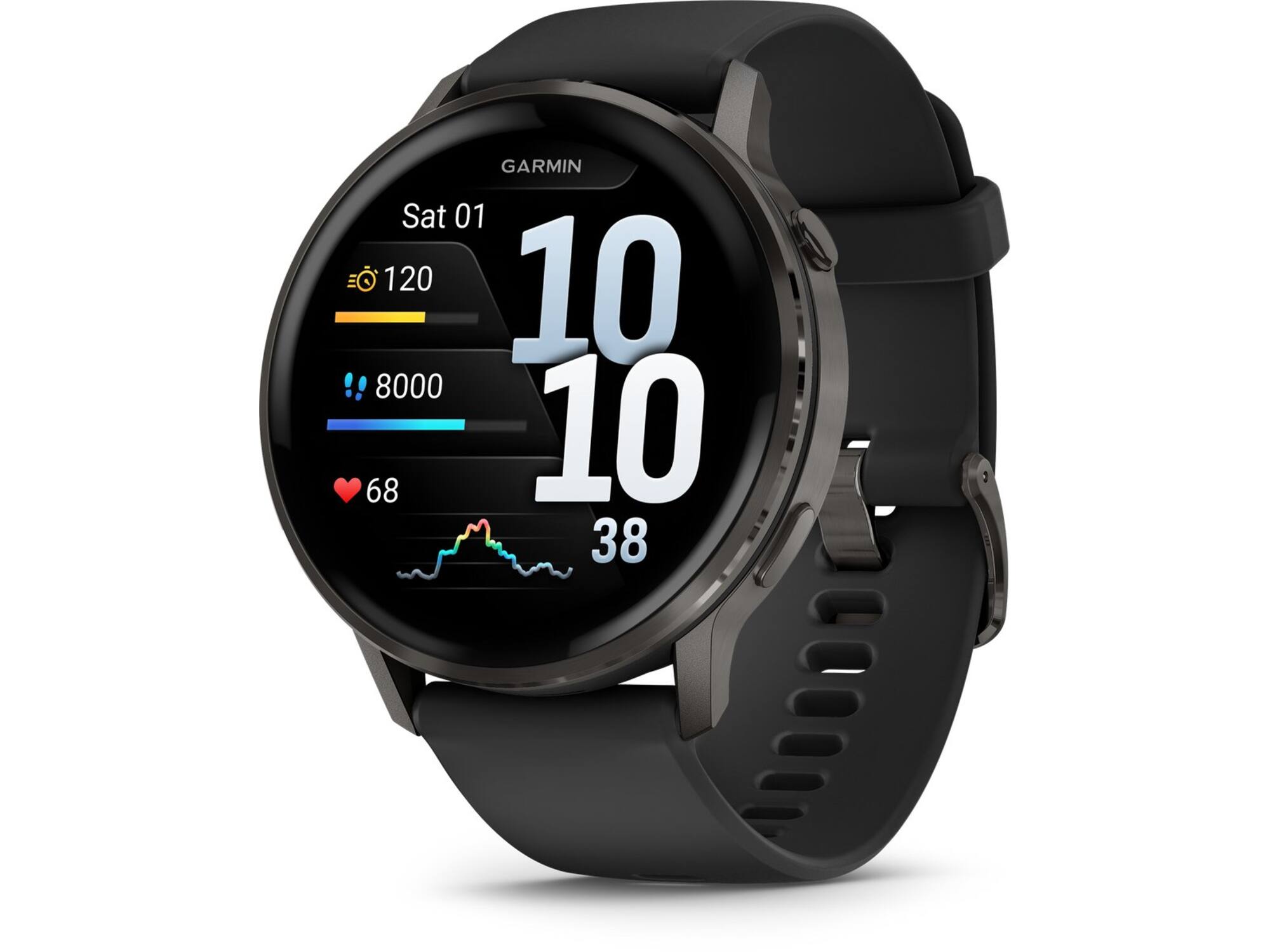 Garmin Venu 4 45mm Zwart