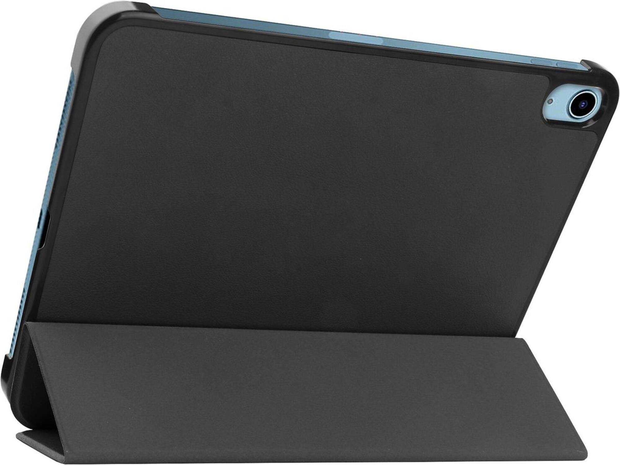 Just in Case iPad 2025 (11th Gen) / iPad 2022 (10th Gen) Smart Tri-Fold Case Zwart
