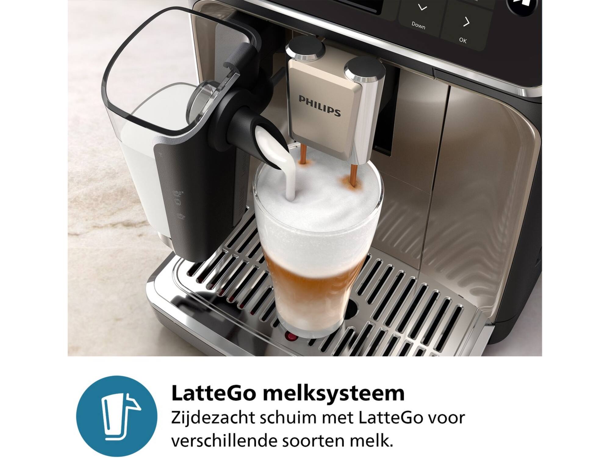 Philips LatteGo Series 5400 EP5447/90 Zwart