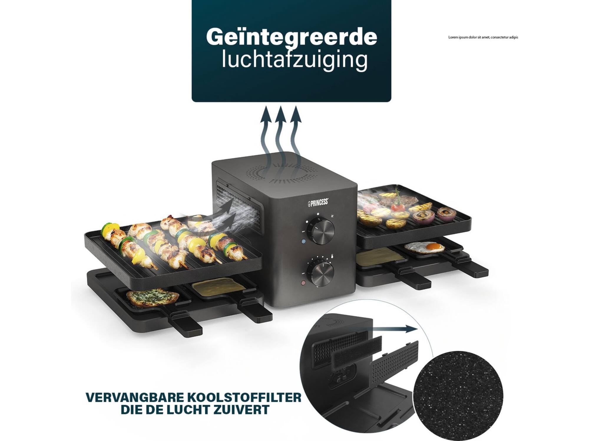Princess 162660 Raclette Purify