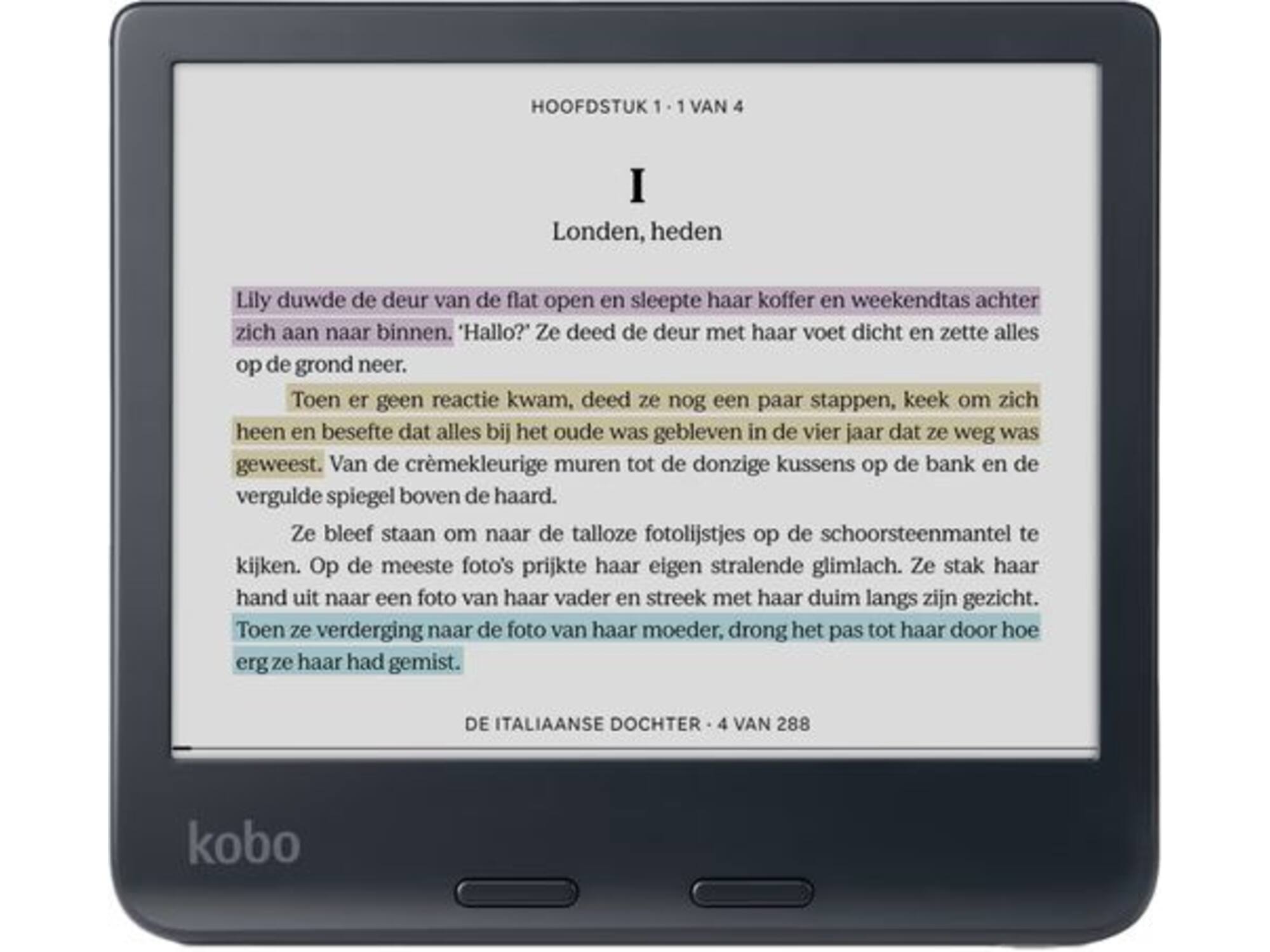 Kobo Libra Colour Zwart