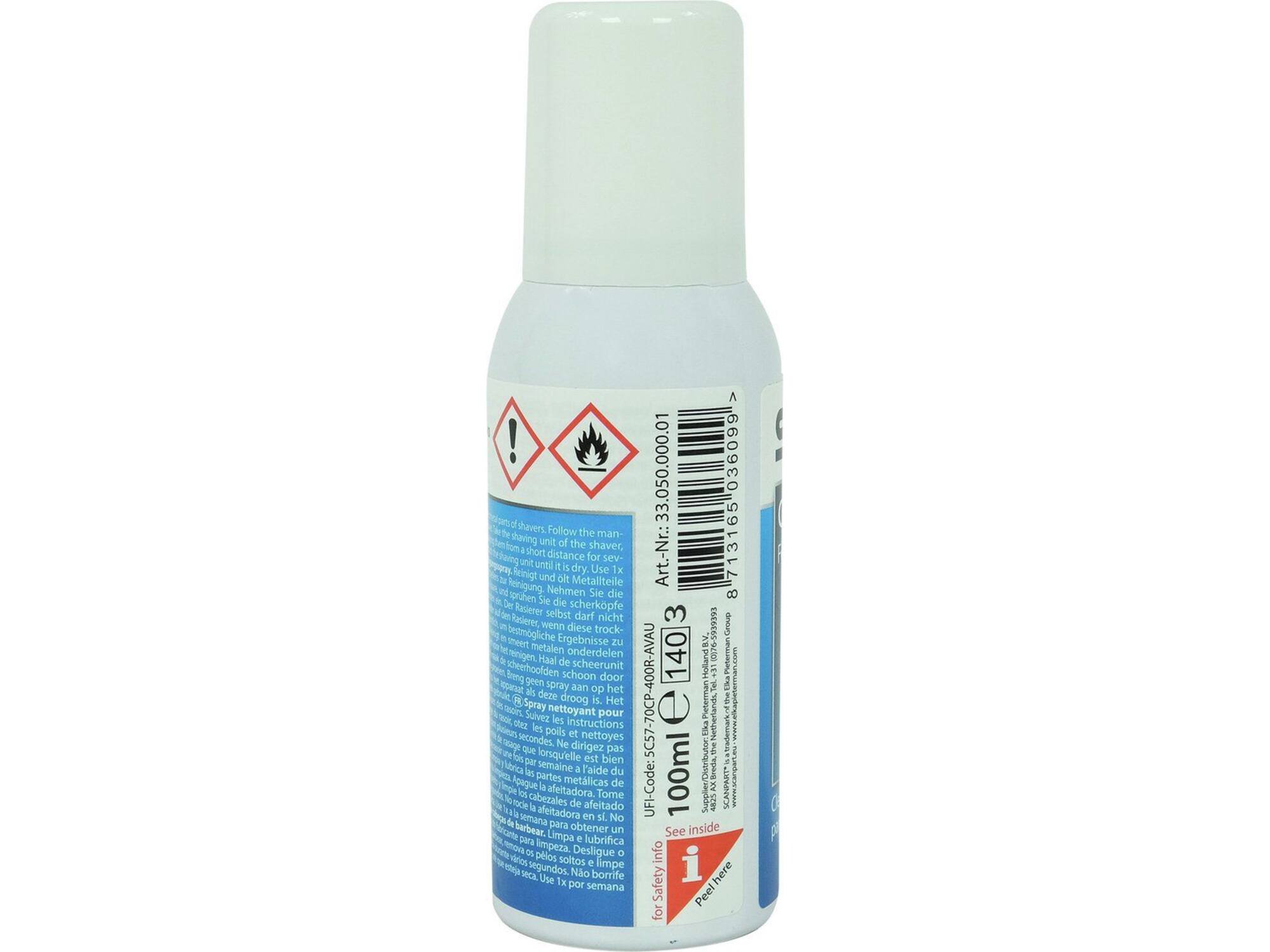 Scanpart Shaver cleaner 100ml
