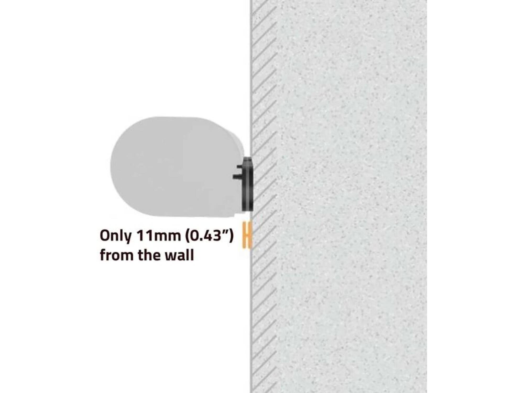 Nedis SBMT56BK Soundbarbeugel voor Sonos Arc Zwart