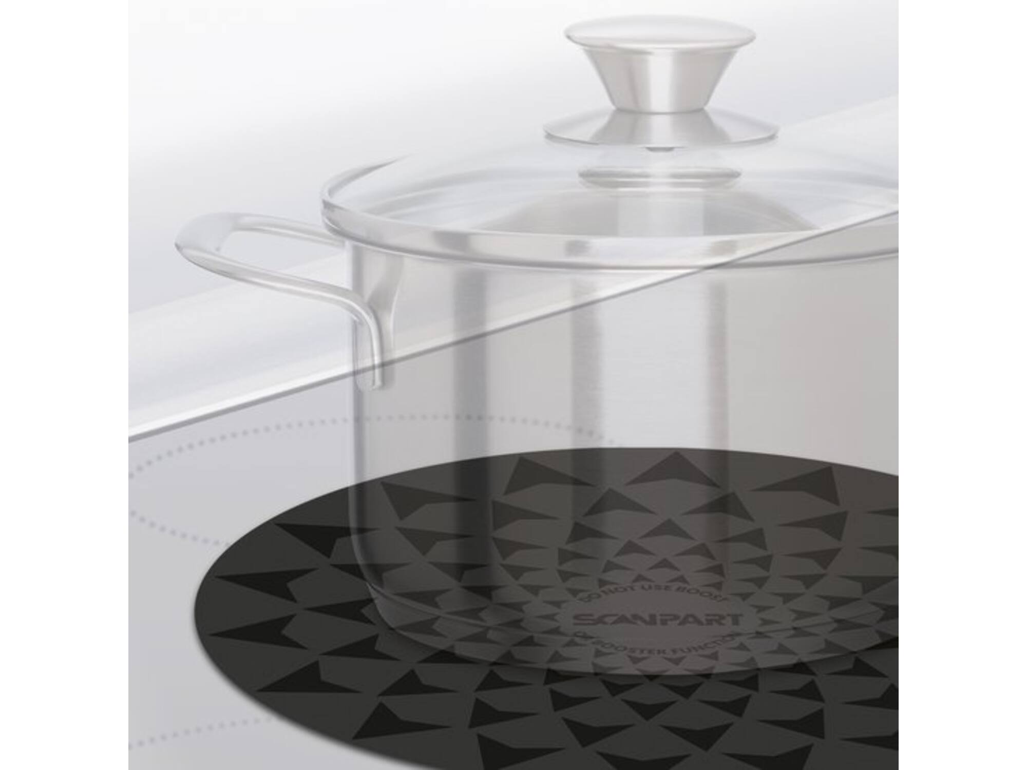 Scanpart inductiekookplaat beschermmatjes (4 stuks)