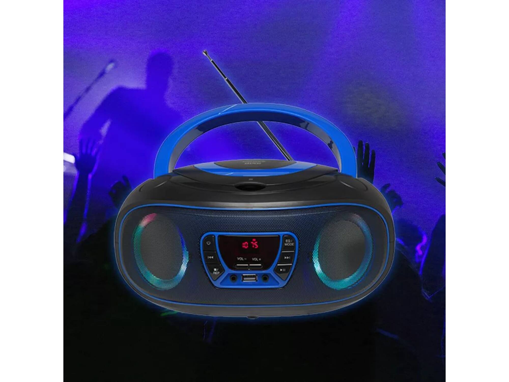Denver TCL-212BTBU Blauw