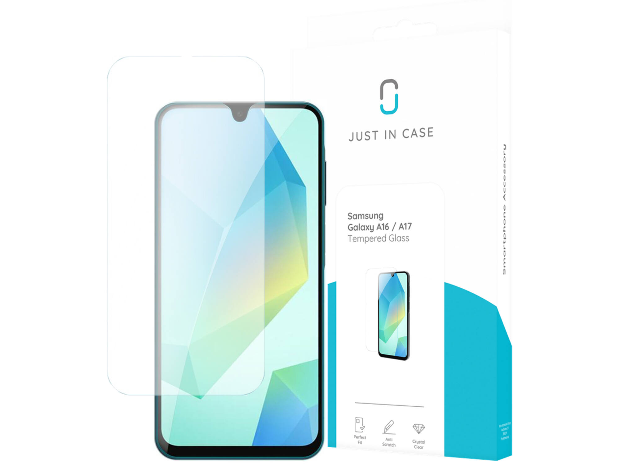 Just in Case Samsung Galaxy A16 / A17 Tempered Glass
