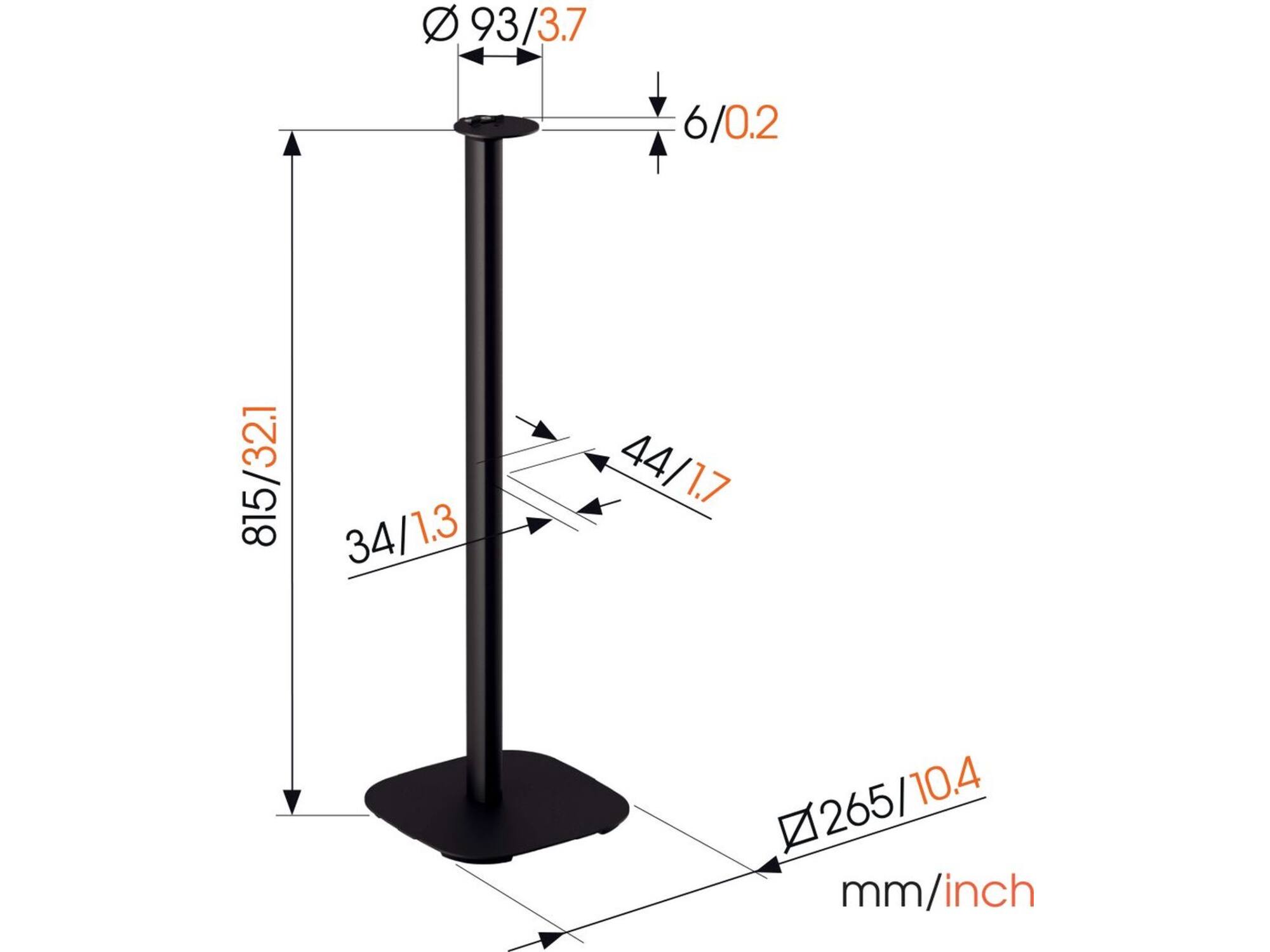 Vogel's SFS 4113 voor Sonos Era 100 Zwart