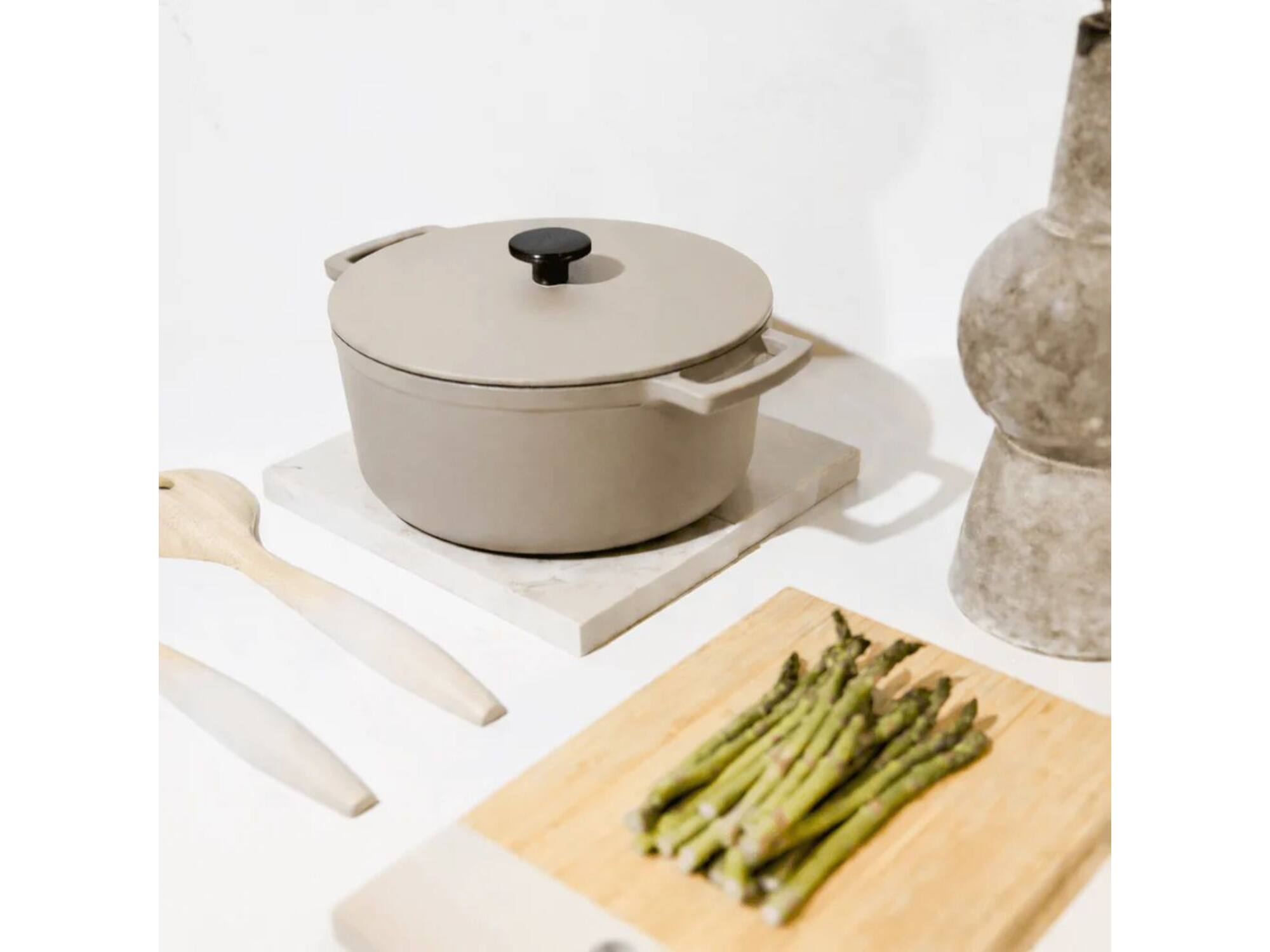 Cook & Pan Taupe of Mind Gietijzeren braadpan 24 cm