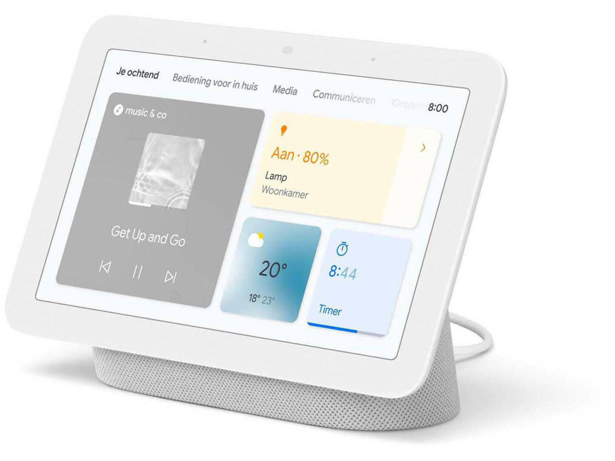 Google Nest Hub 2 Chalk (GA01331-TW)