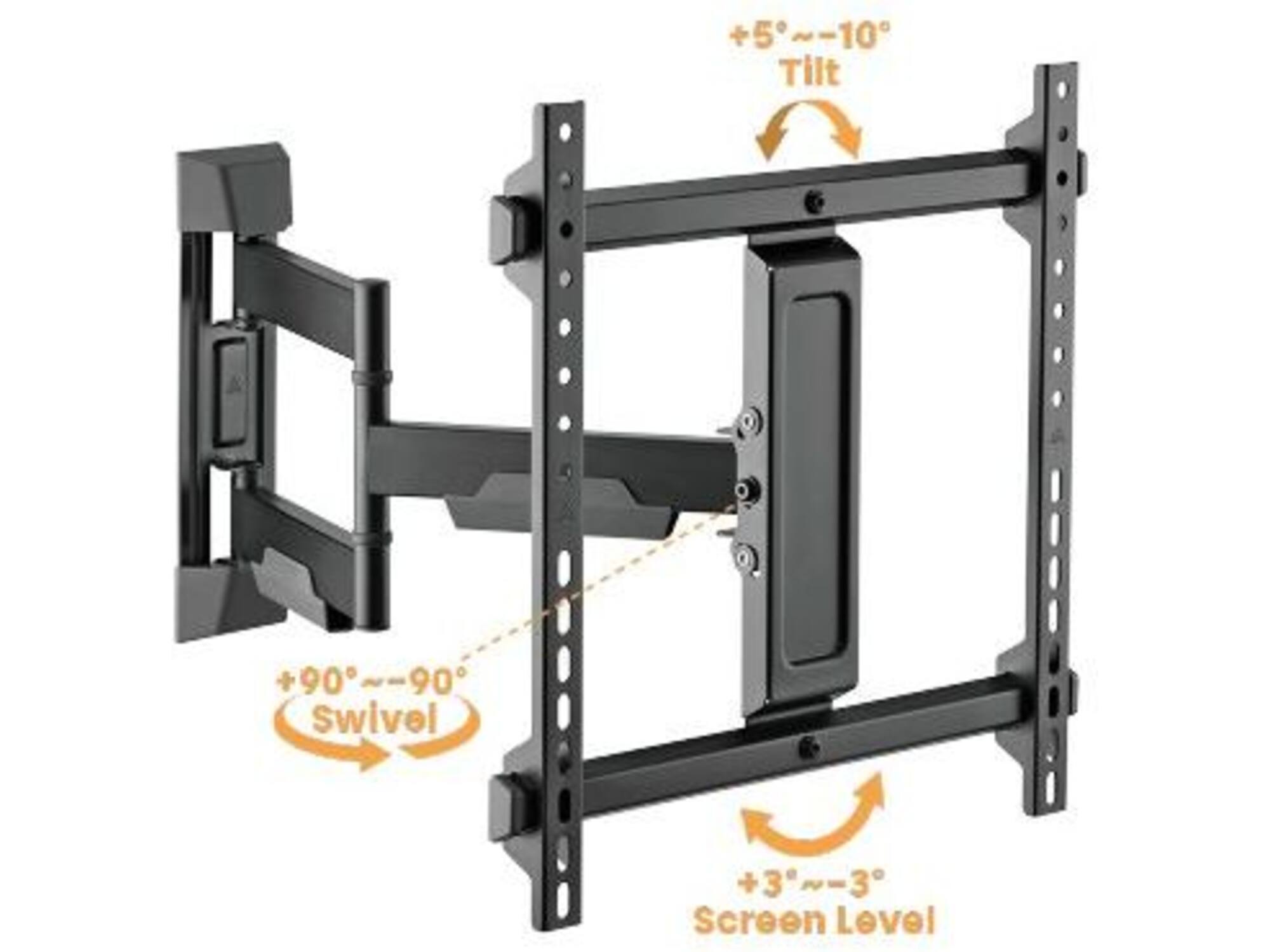 Cavus WME106 Muursteun dubbele arm (37 - 55 inch)