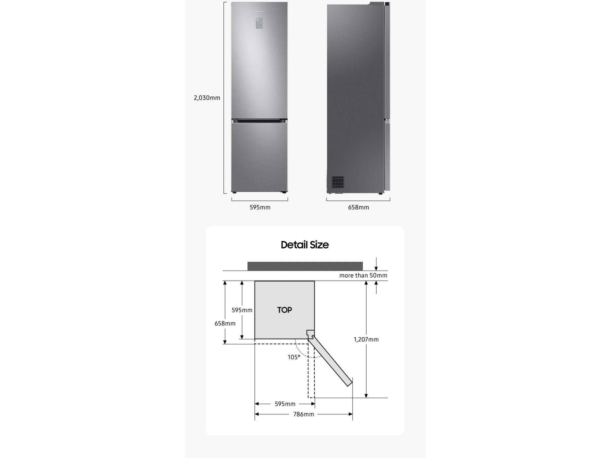 Samsung RB34C605CWW/EF