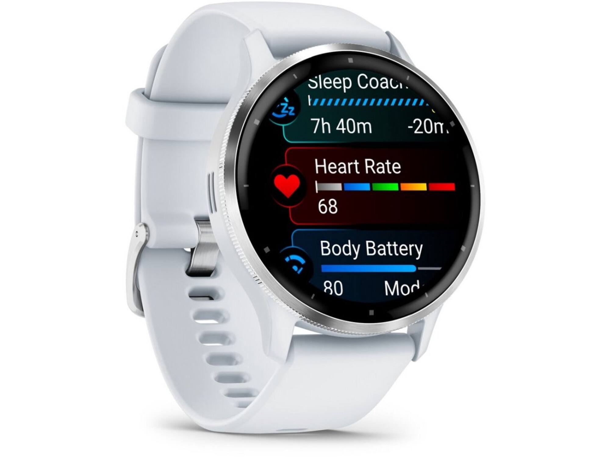 Garmin Venu 3 45mm Zilver/Wit