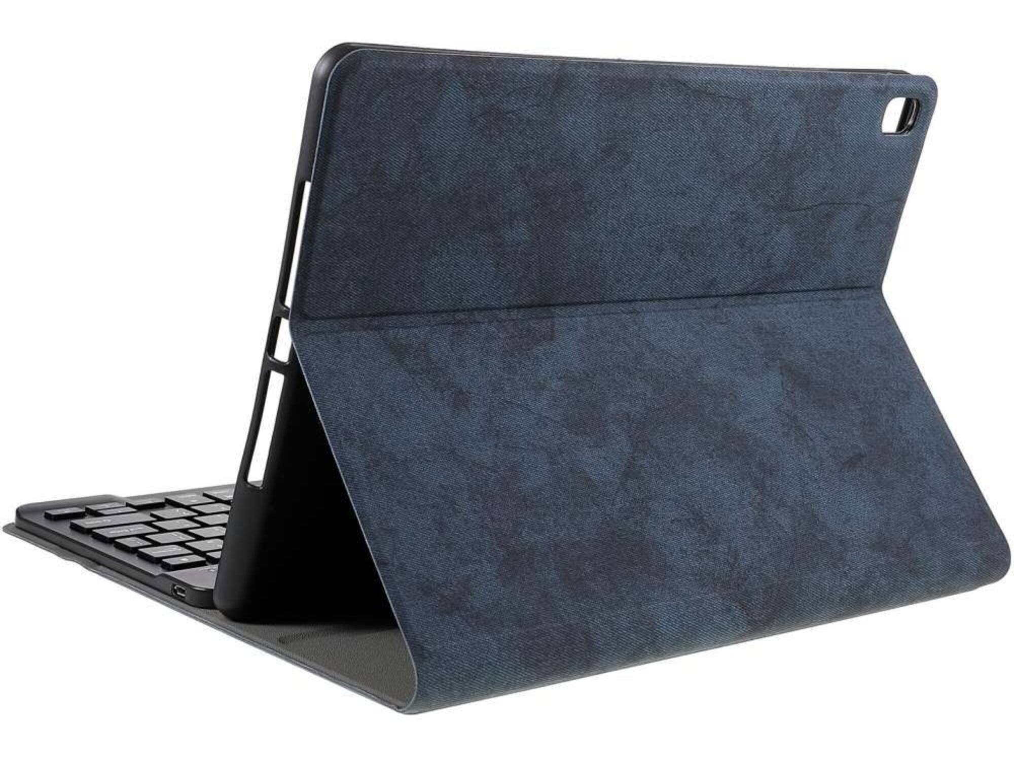 Just in Case Vintage Bluetooth Keyboard Cover - Apple iPad 10.2 - Zwart