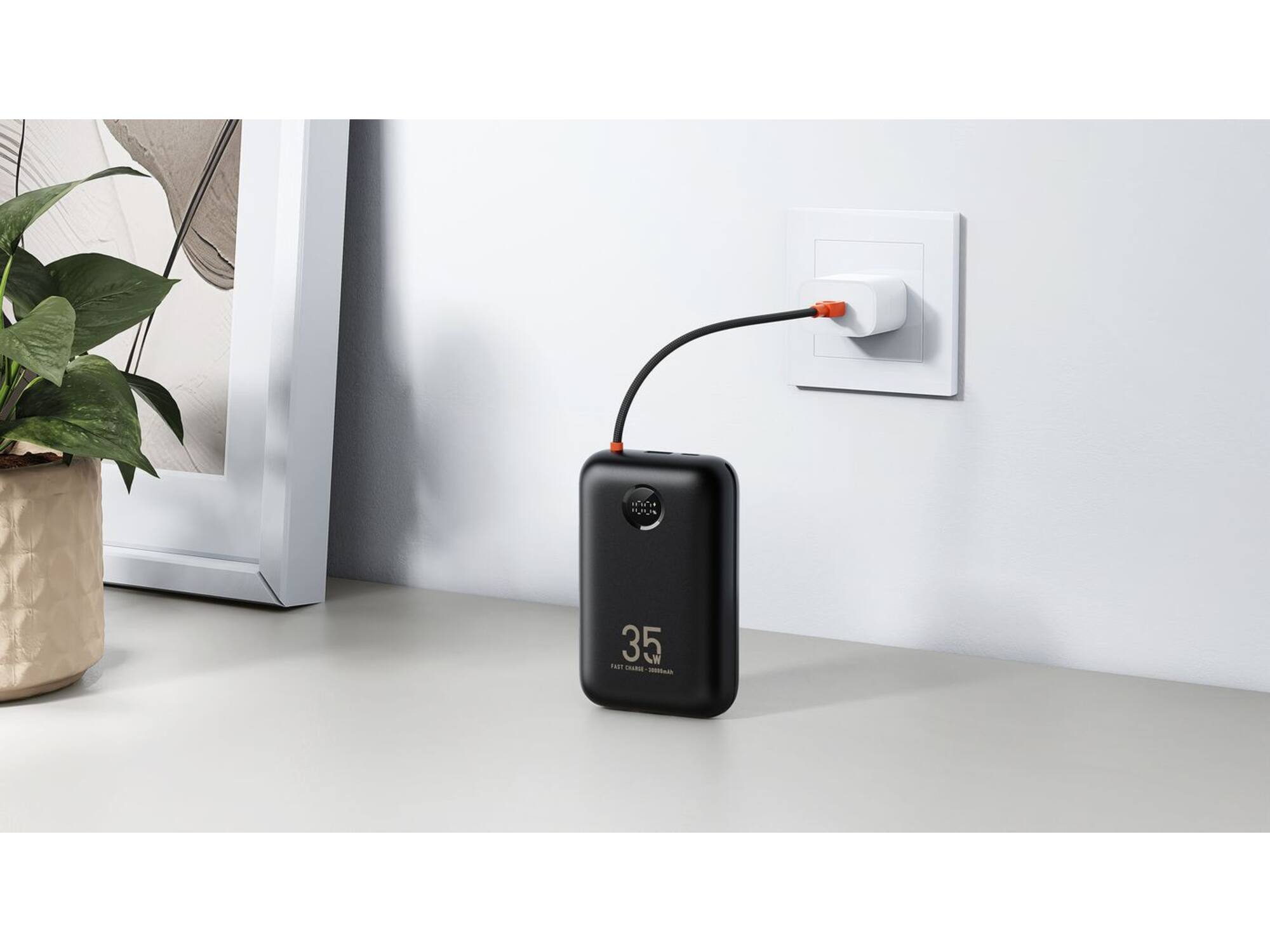 Veger K1 W1188 10.000 mAh Powerbank Zwart
