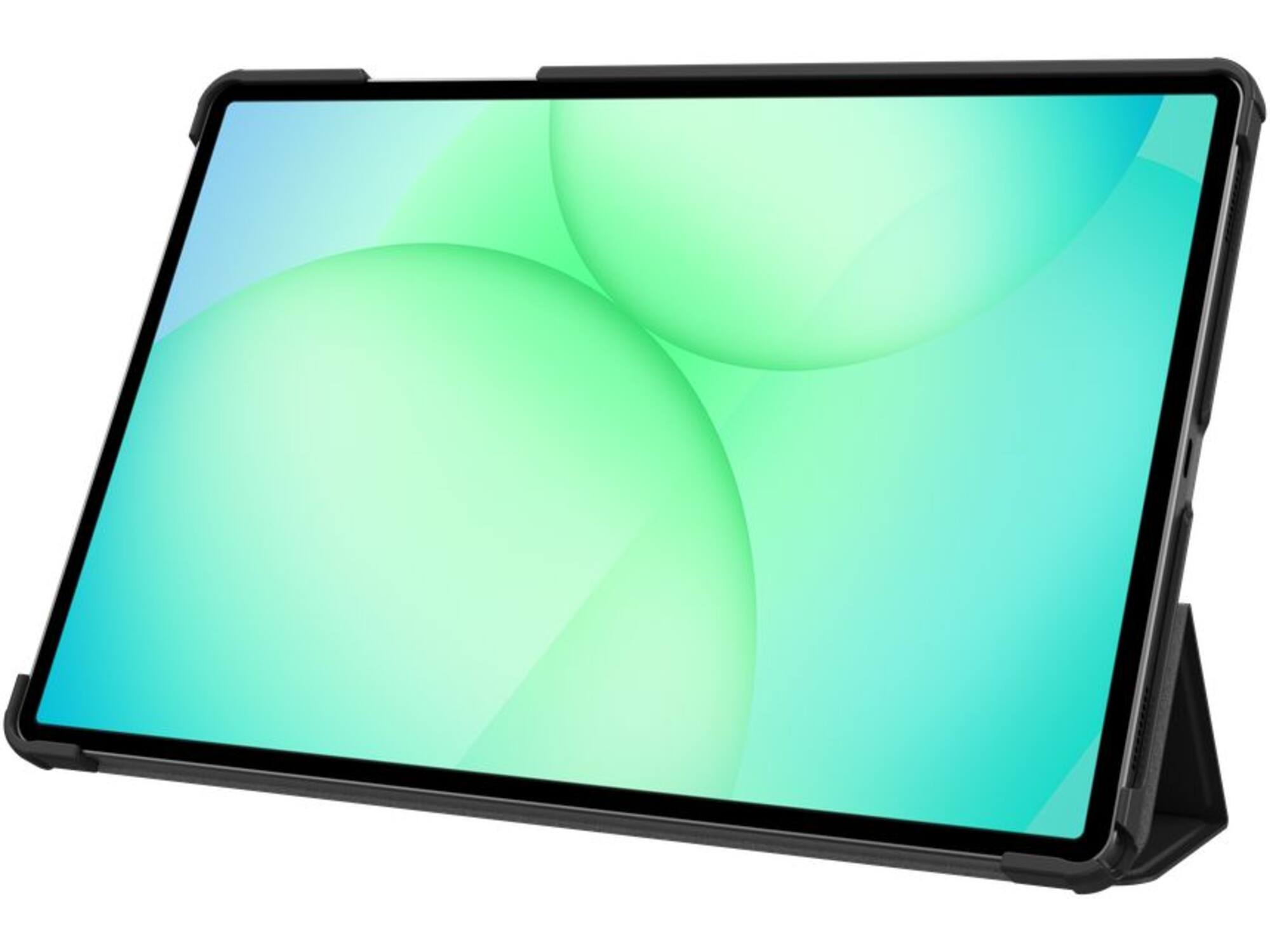 Just in Case Smart Tri-Fold Case - Samsung Galaxy Tab A11+ - Zwart