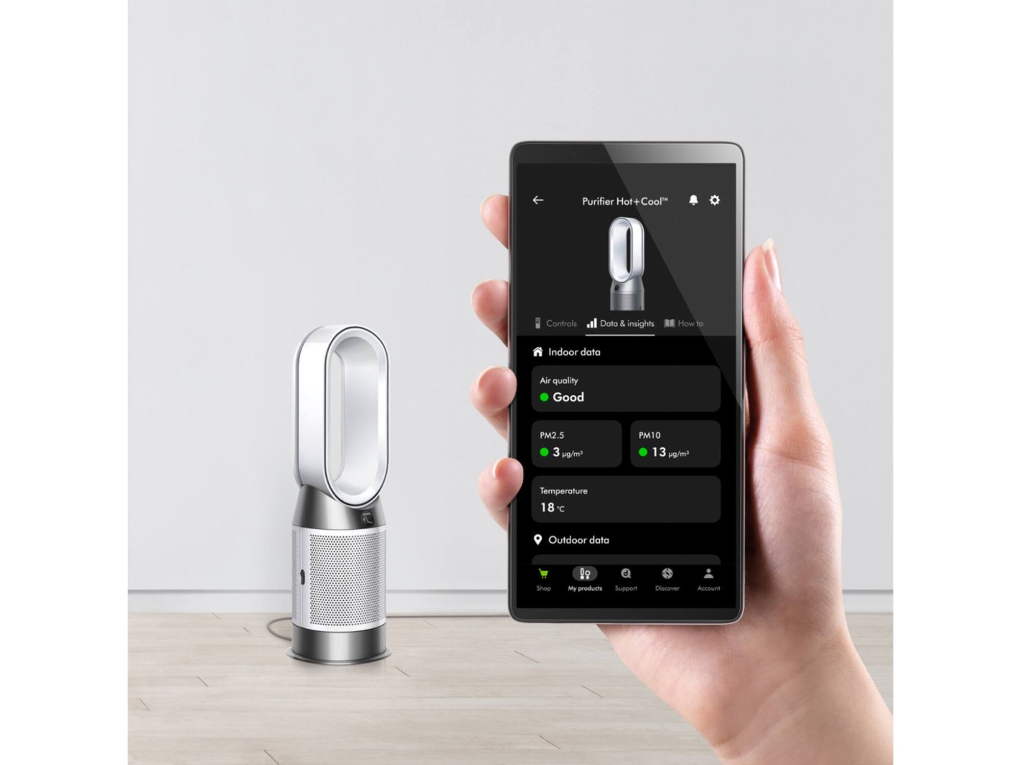 Dyson Purifier Hot + Cool HP1 Wit