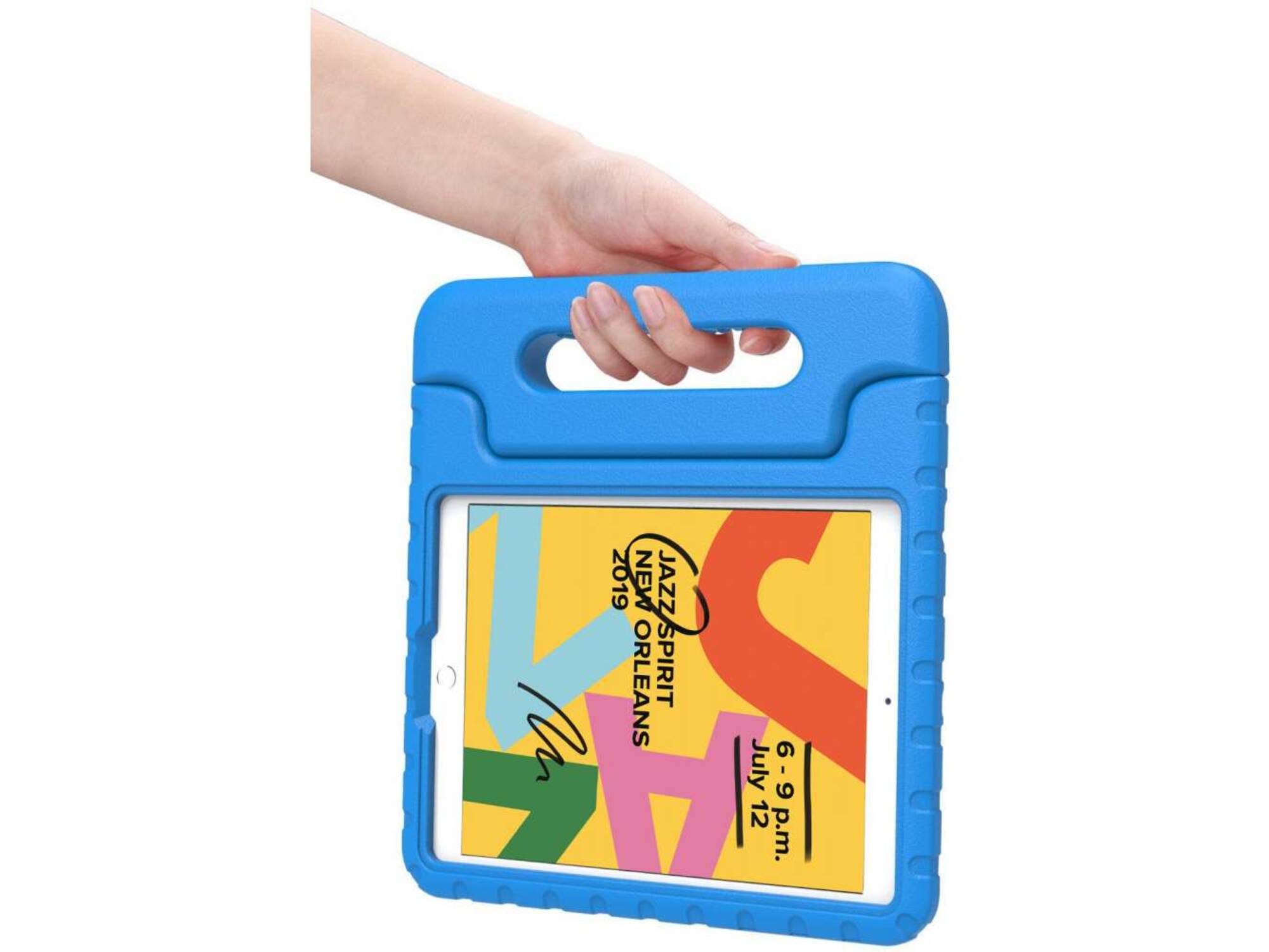 Just In Case Kids Case Cassic - Apple iPad 10.2 - Blauw