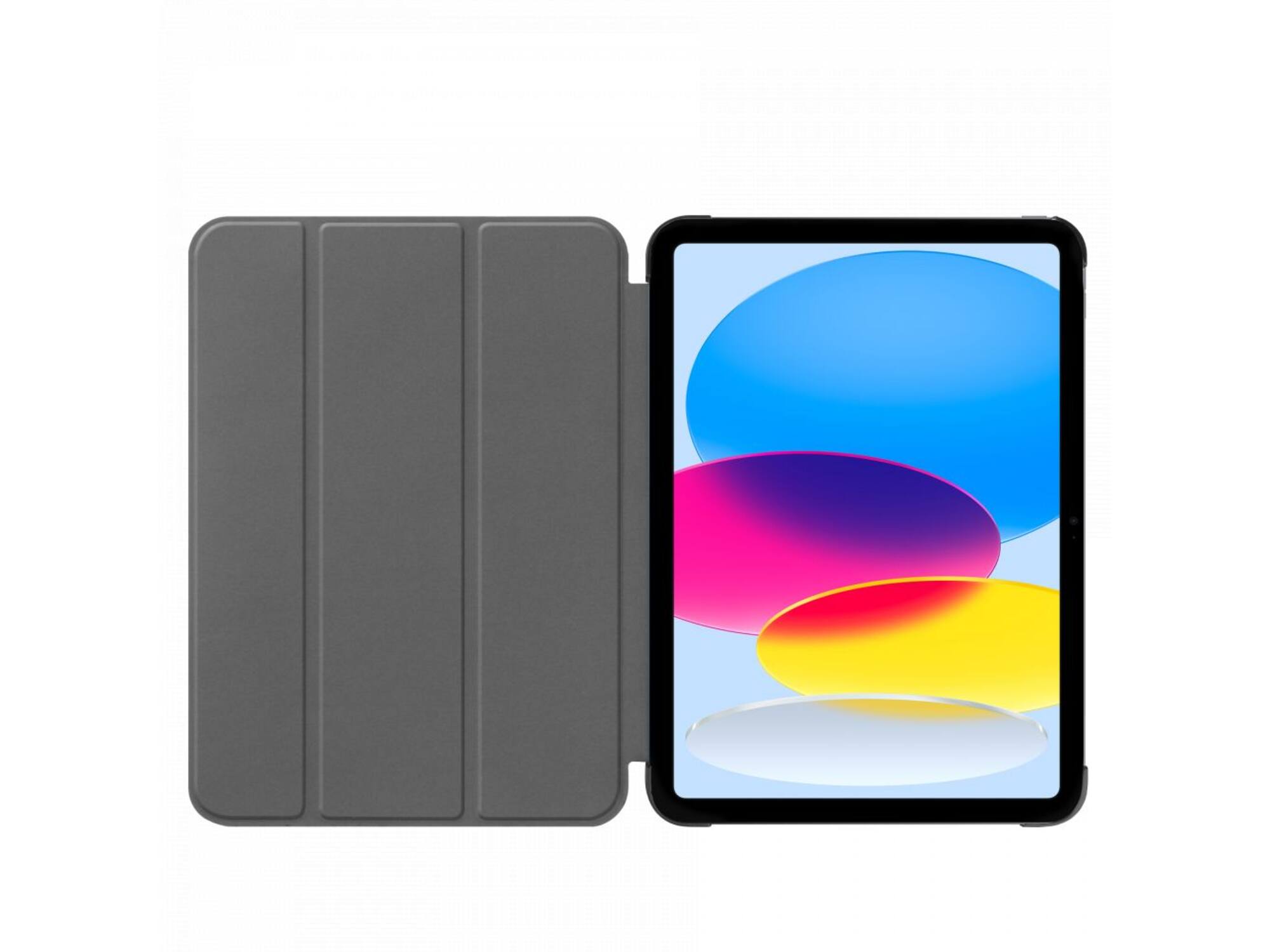 Just in Case Smart Tri-Fold Case - Apple iPad 2022 - Blauw