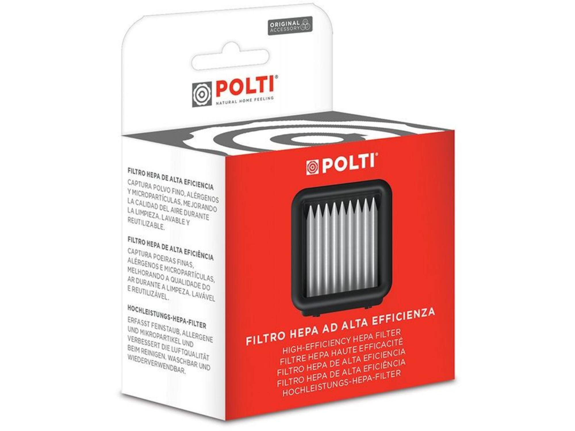 Polti PAEU0423 High-Efficiency HEPA Filter voor Polti Rollysteam